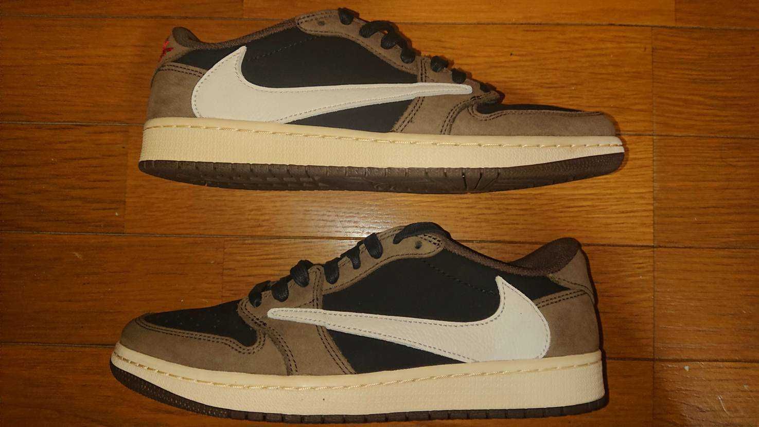 Travis Scott × Nike Air Jordan 1 Low OG SP-T  "Black/Dark Mocha"