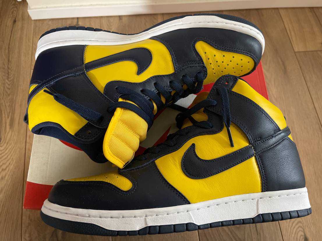 Nike Dunk High "Michigan"