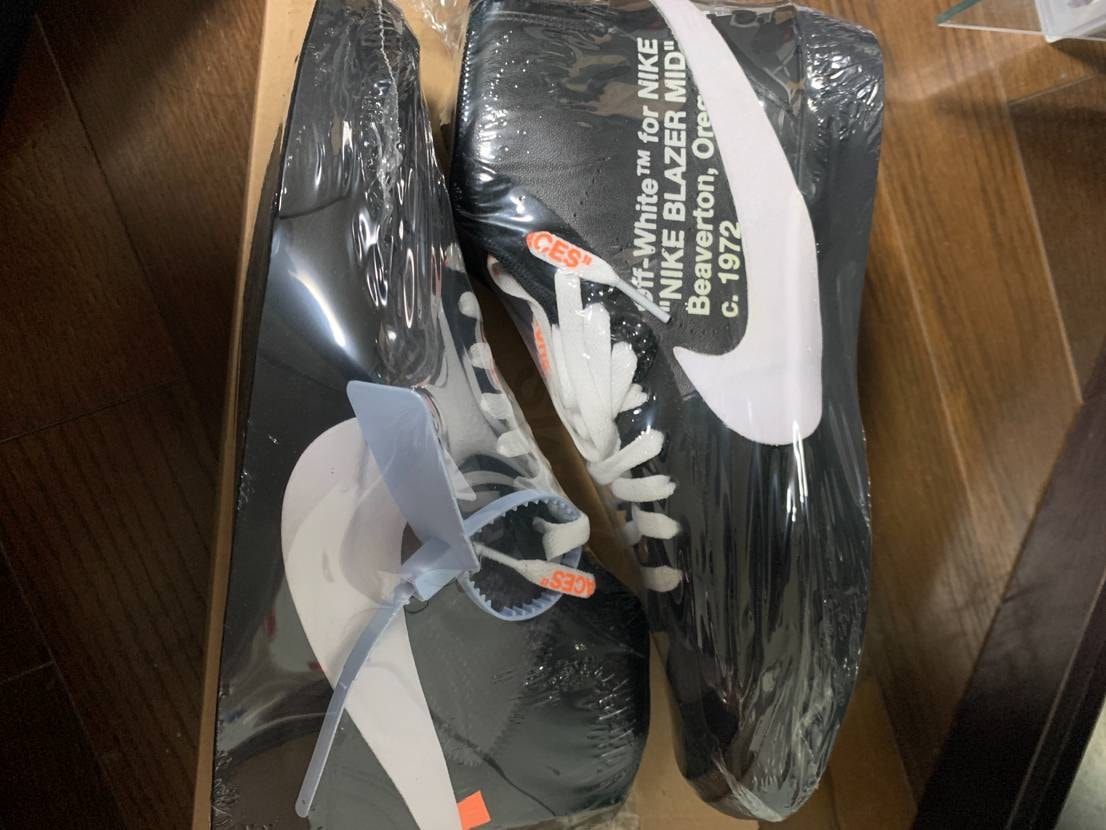 Off-White × Nike Blazer Studio Mid "Grim Reaper"