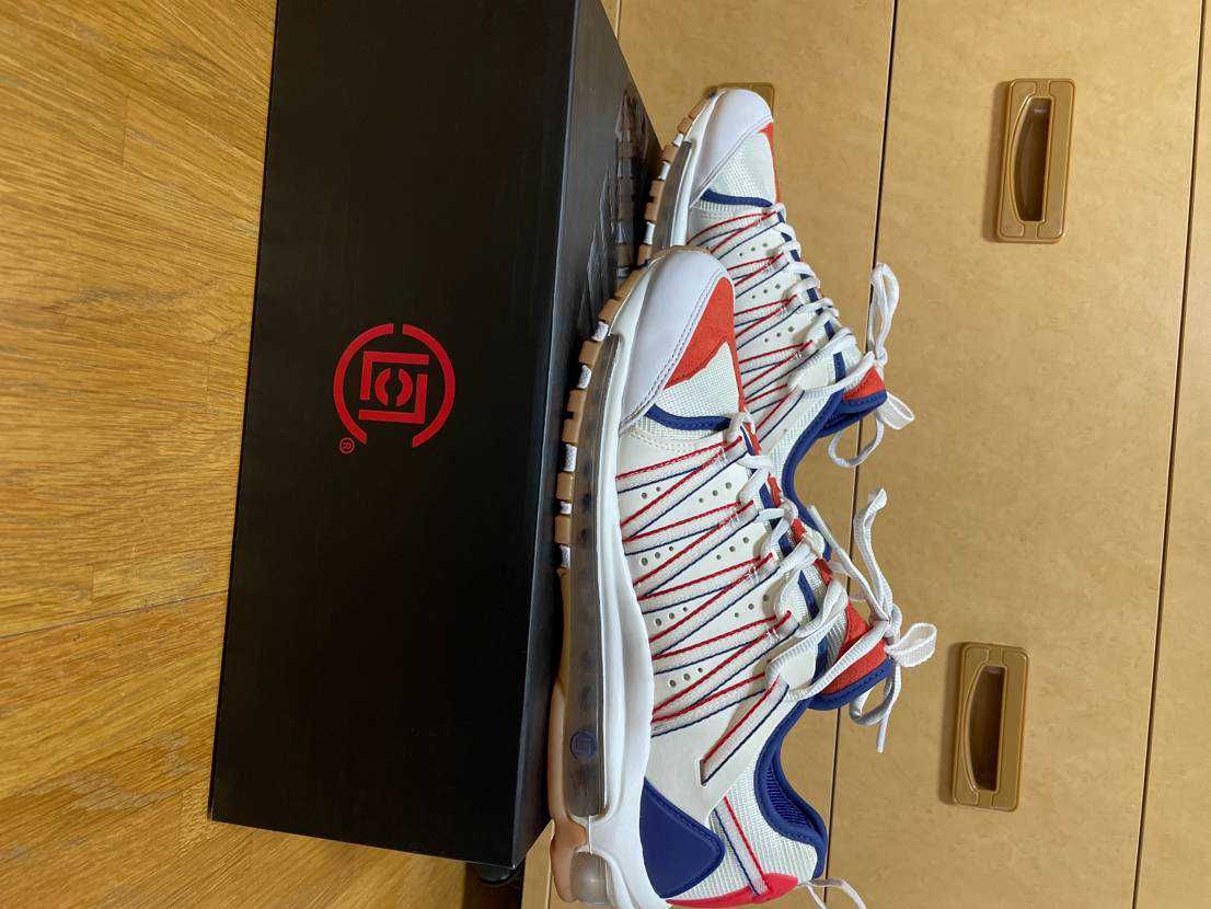 CLOT × Nike Air Max 97 Haven "White/Sail/Deep Royal Blue"