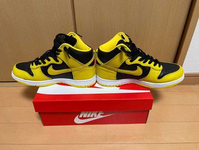 Nike Dunk High "Black/Varsity Maize"