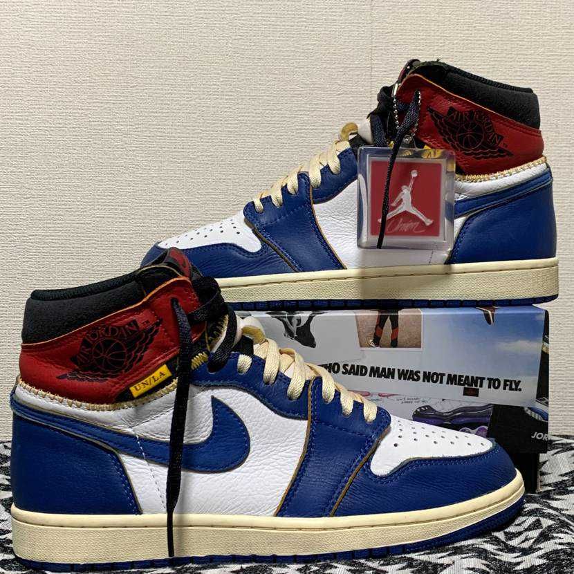 Union × Nike Air Jordan 1 Retro High OG NRG "Storm Blue/Varsity Red"