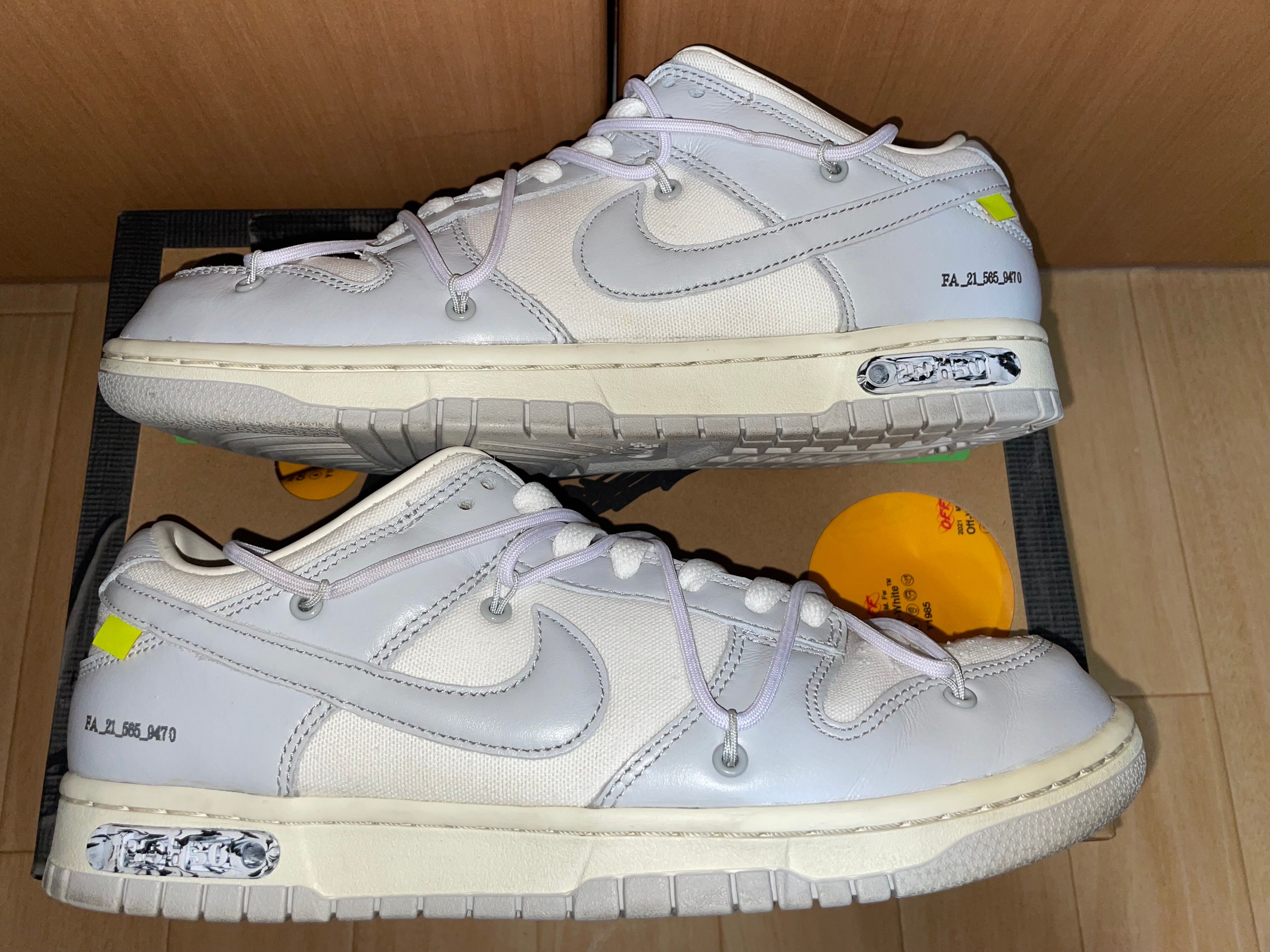 Off-White × Nike Dunk Low 1 of 50 "Lot.49"