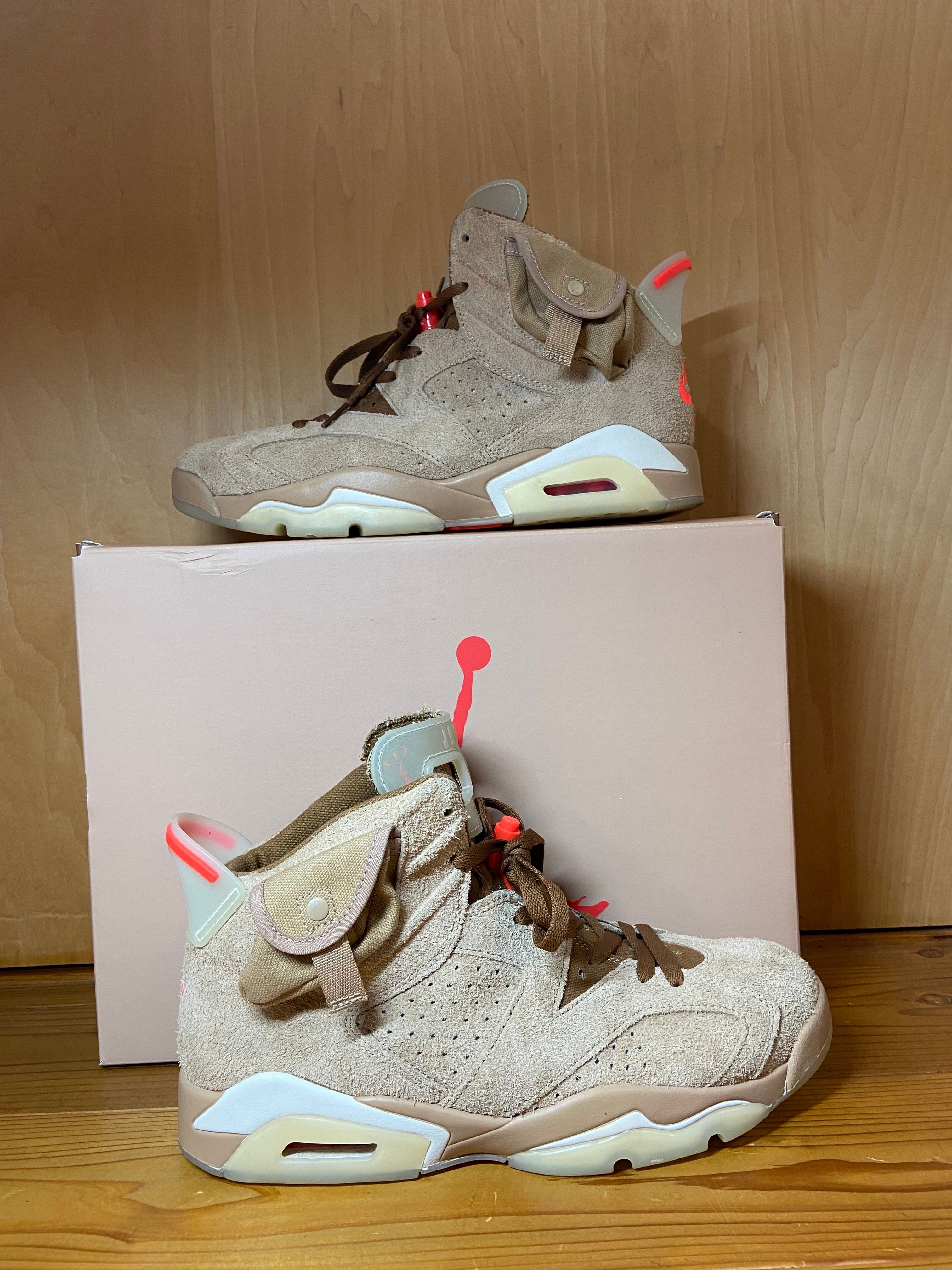 Travis Scott × Nike Air Jordan 6 "British Khaki"