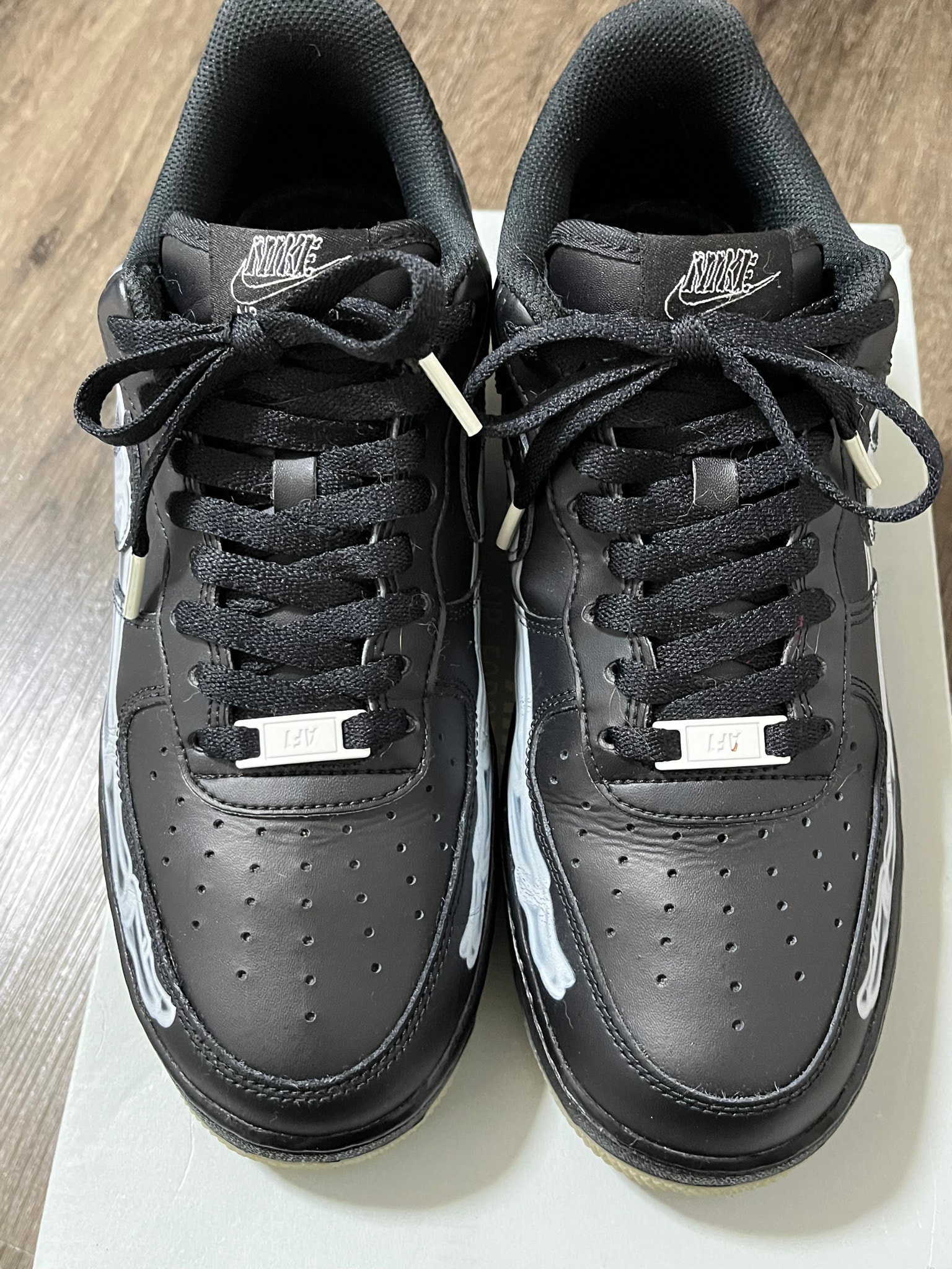 Nike Air Force 1 Low "Black Skeleton"
