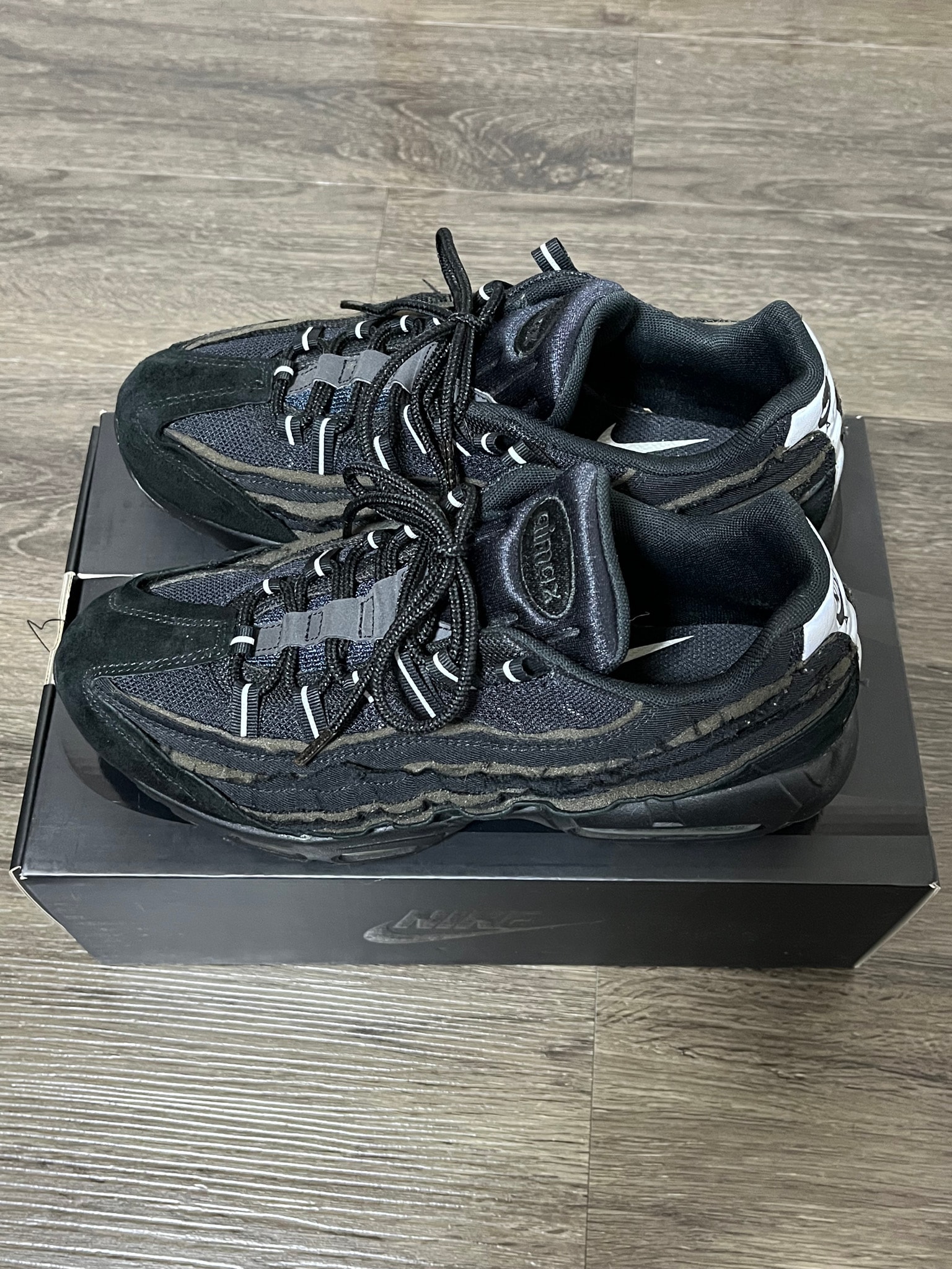 COMME des GARCONS × Nike Air Max 95 "Black"