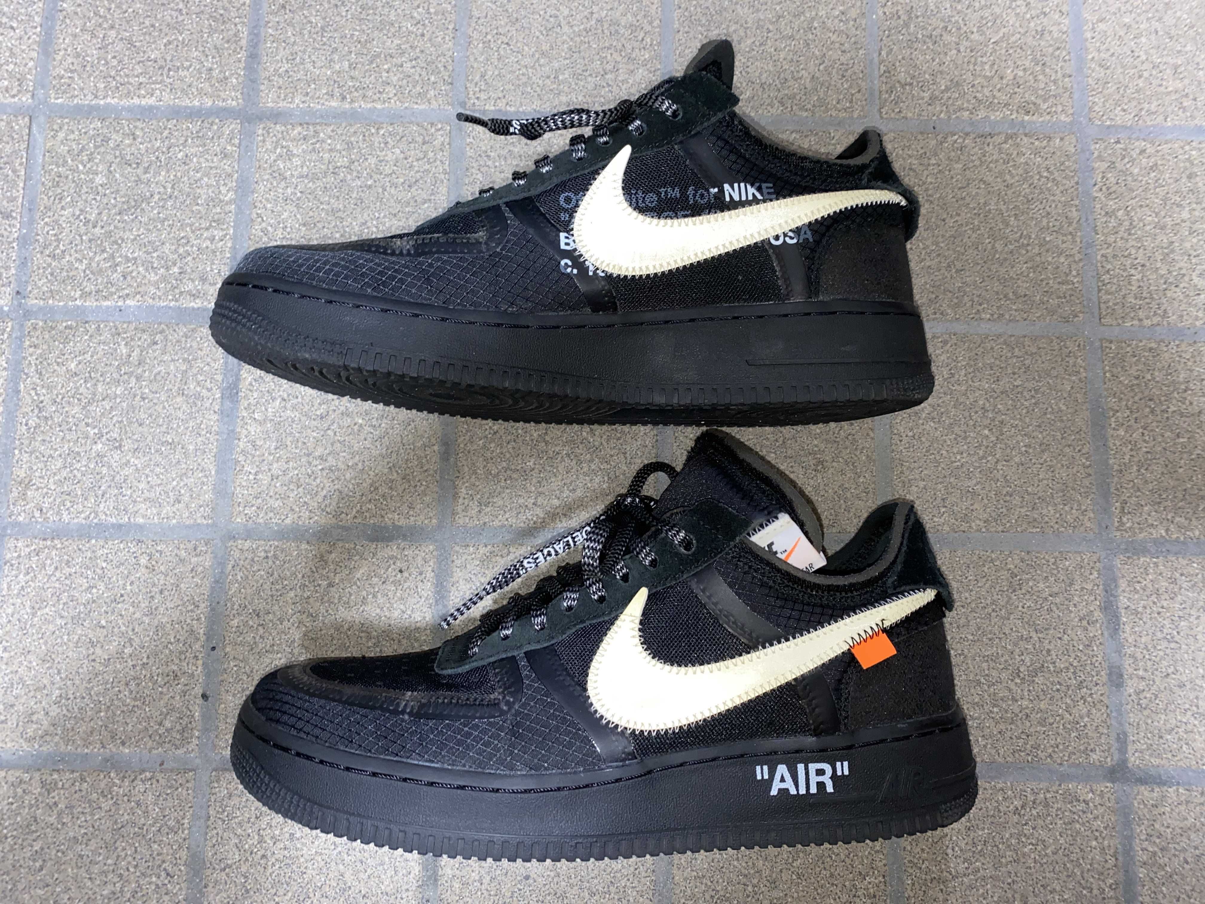 Off-White × Nike Air Force 1 Low "Black"