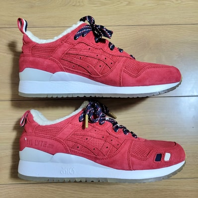 KITH × Moncler × Asics Gel-Lyte "Red"