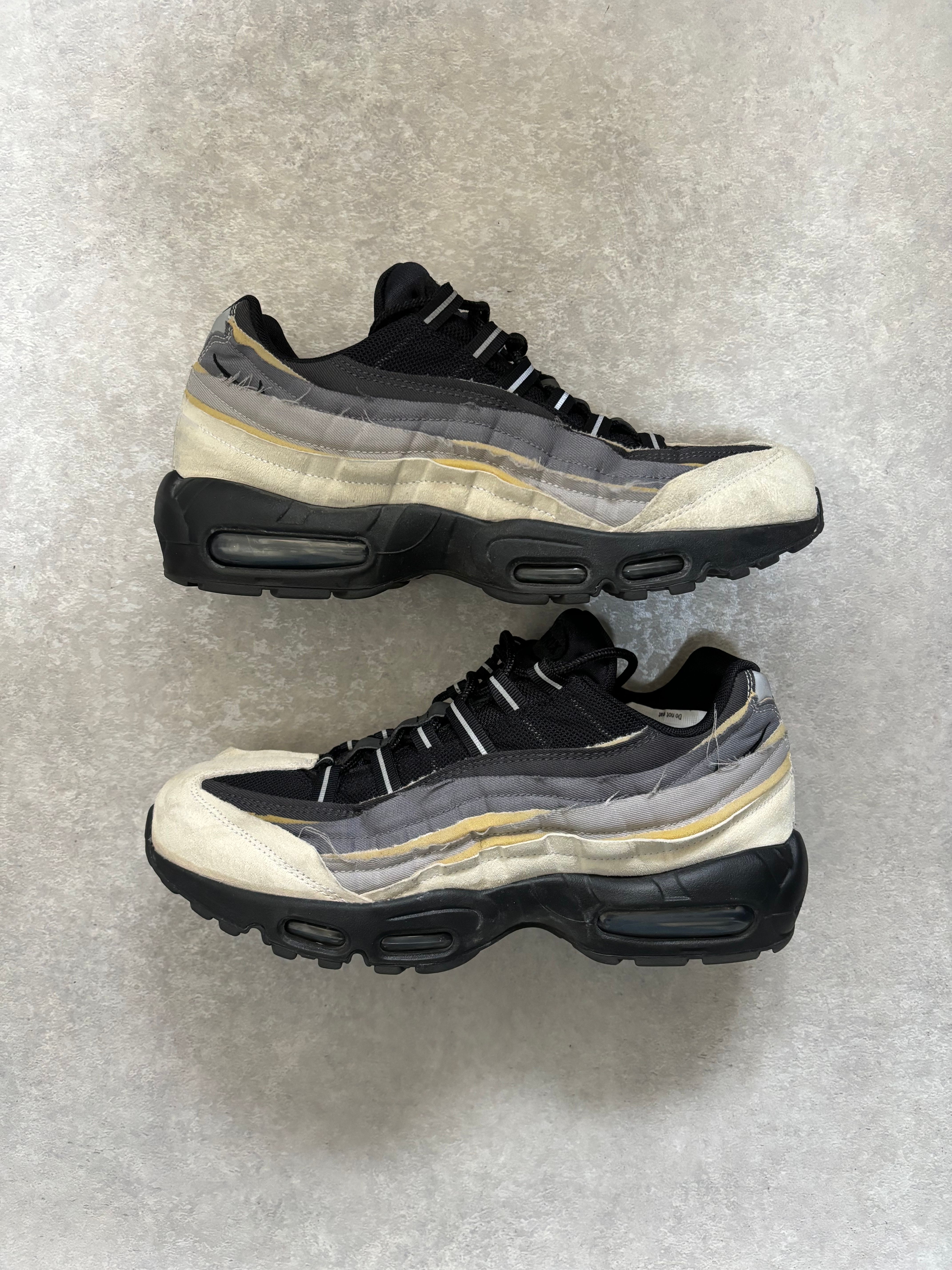 COMME des GARCONS × Nike Air Max 95 "Charcoal"