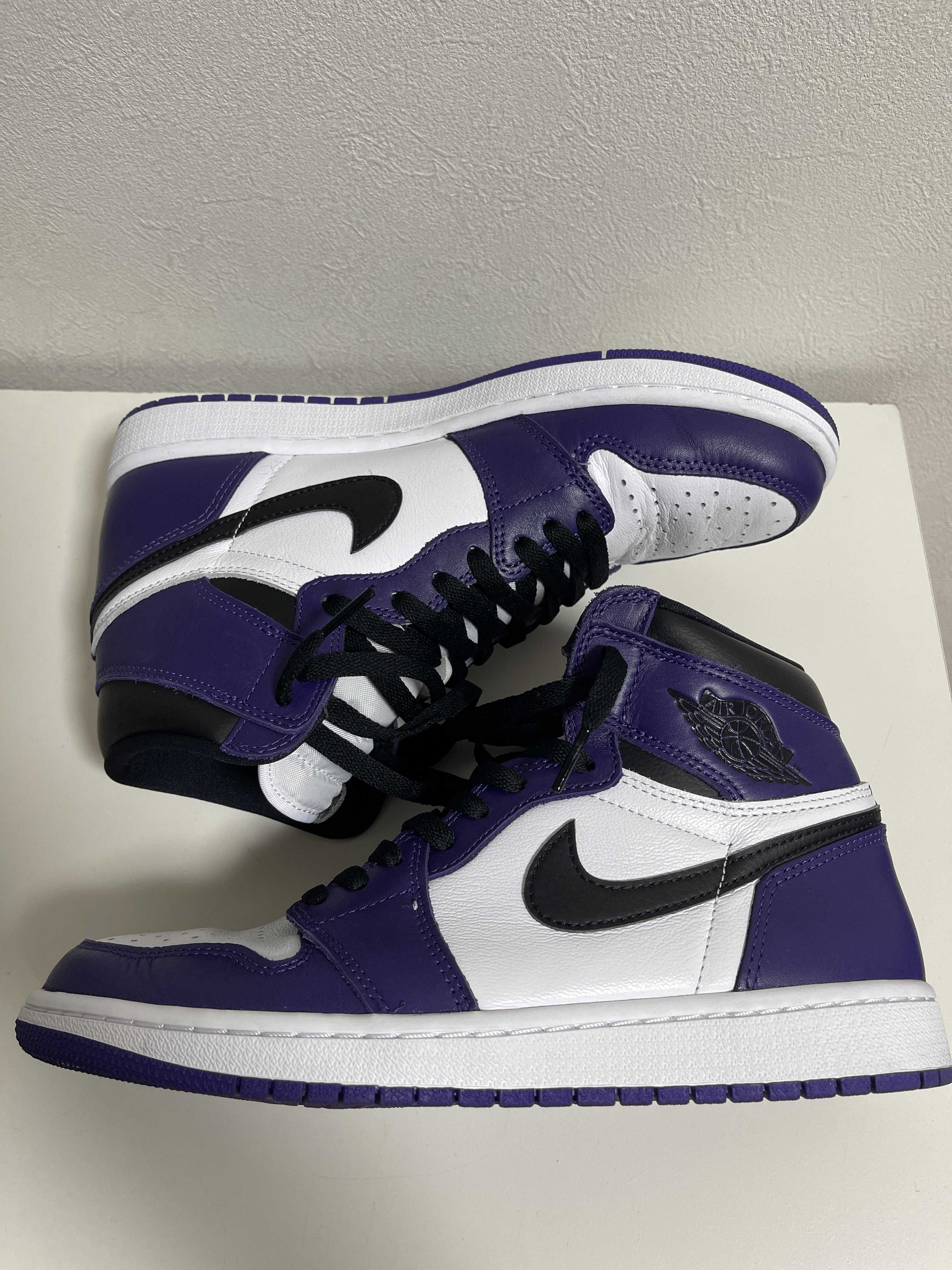 Nike Air Jordan 1 Retro High OG "Court Purple White/Black" (2020)