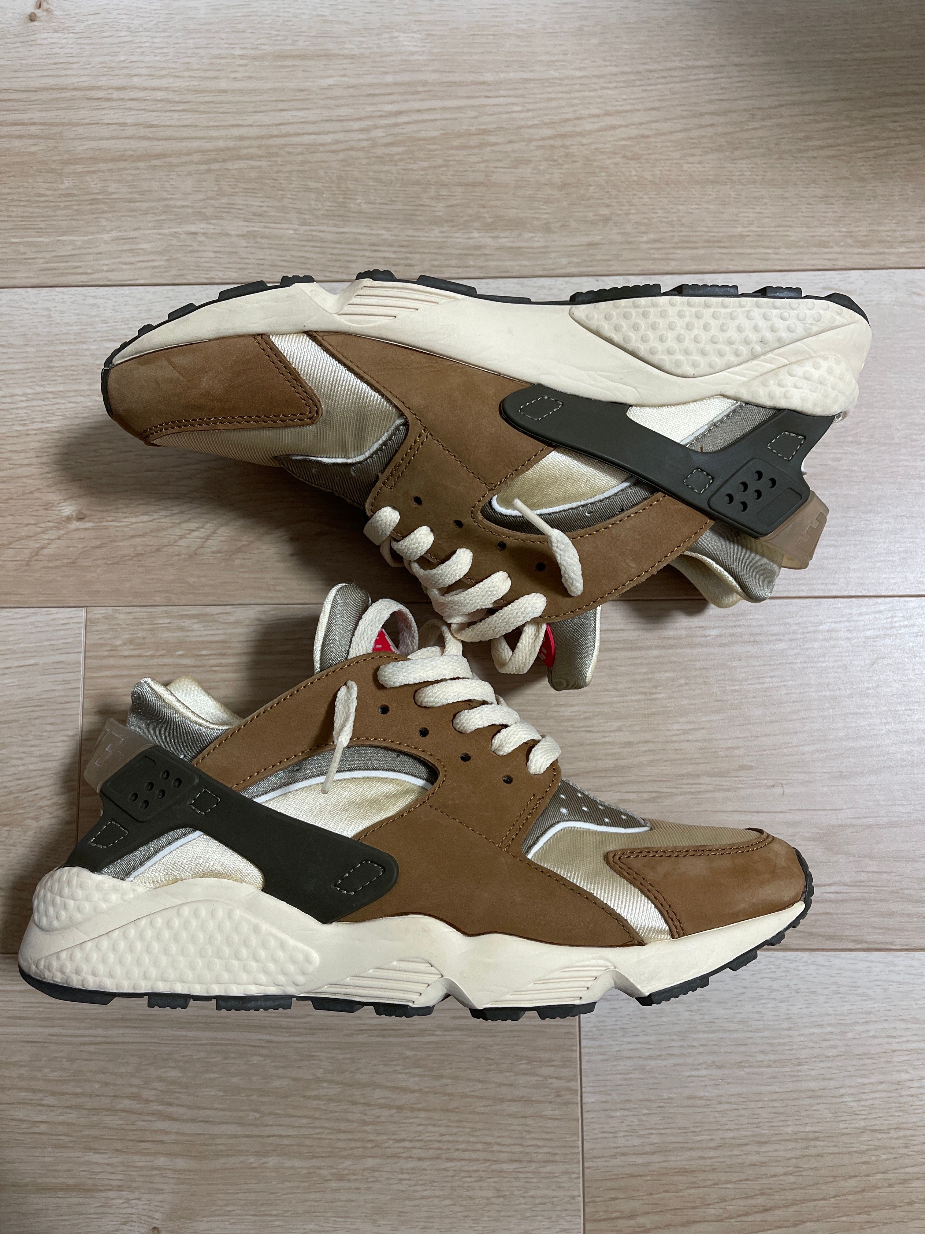 Stussy × Nike Air Huarache "Desert Oak"