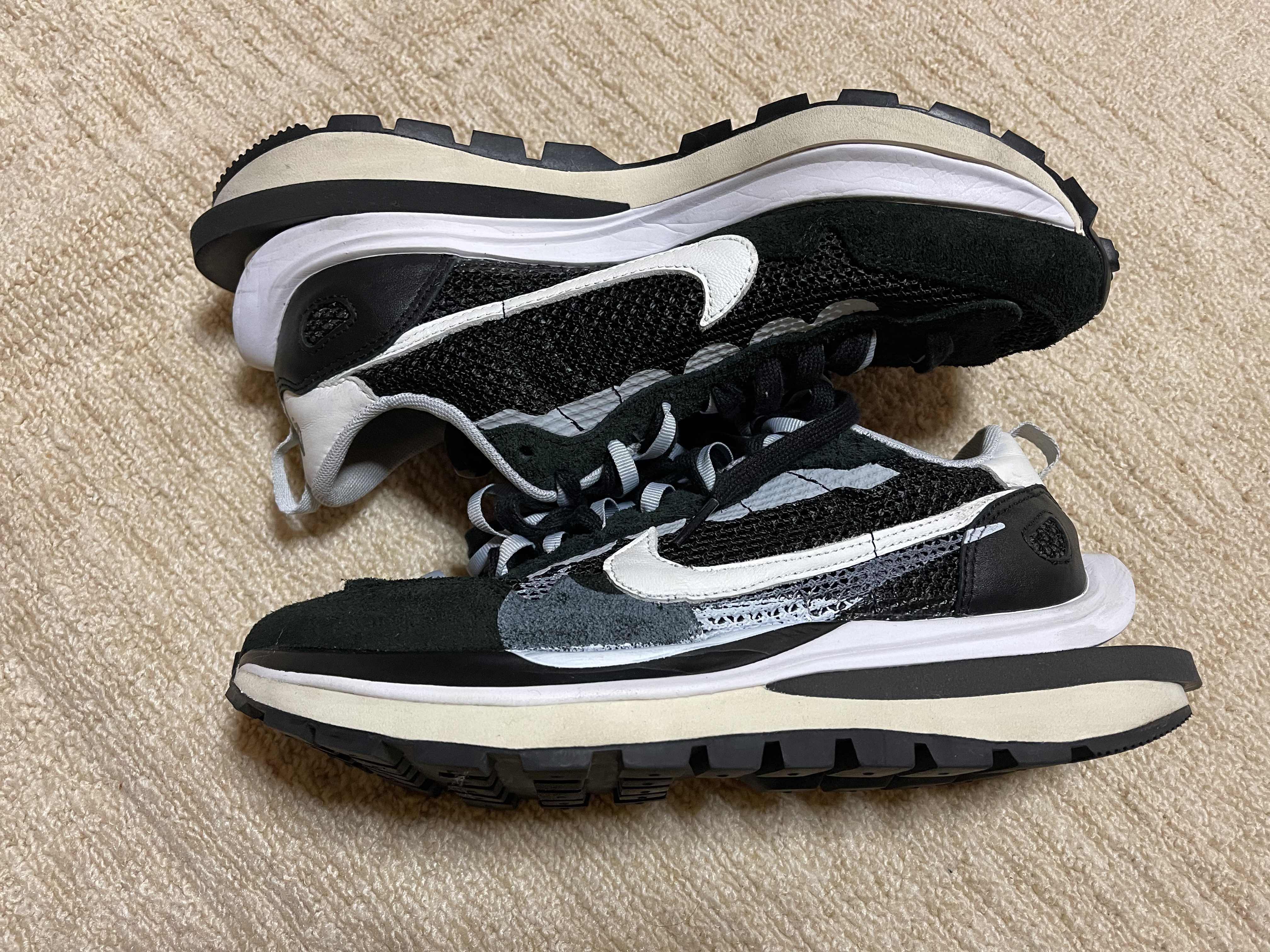 sacai × Nike Vapor Waffle "Black and White"