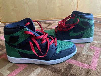 Nike Air Jordan 1 Retro High OG "Black/Pine Green" (2020)