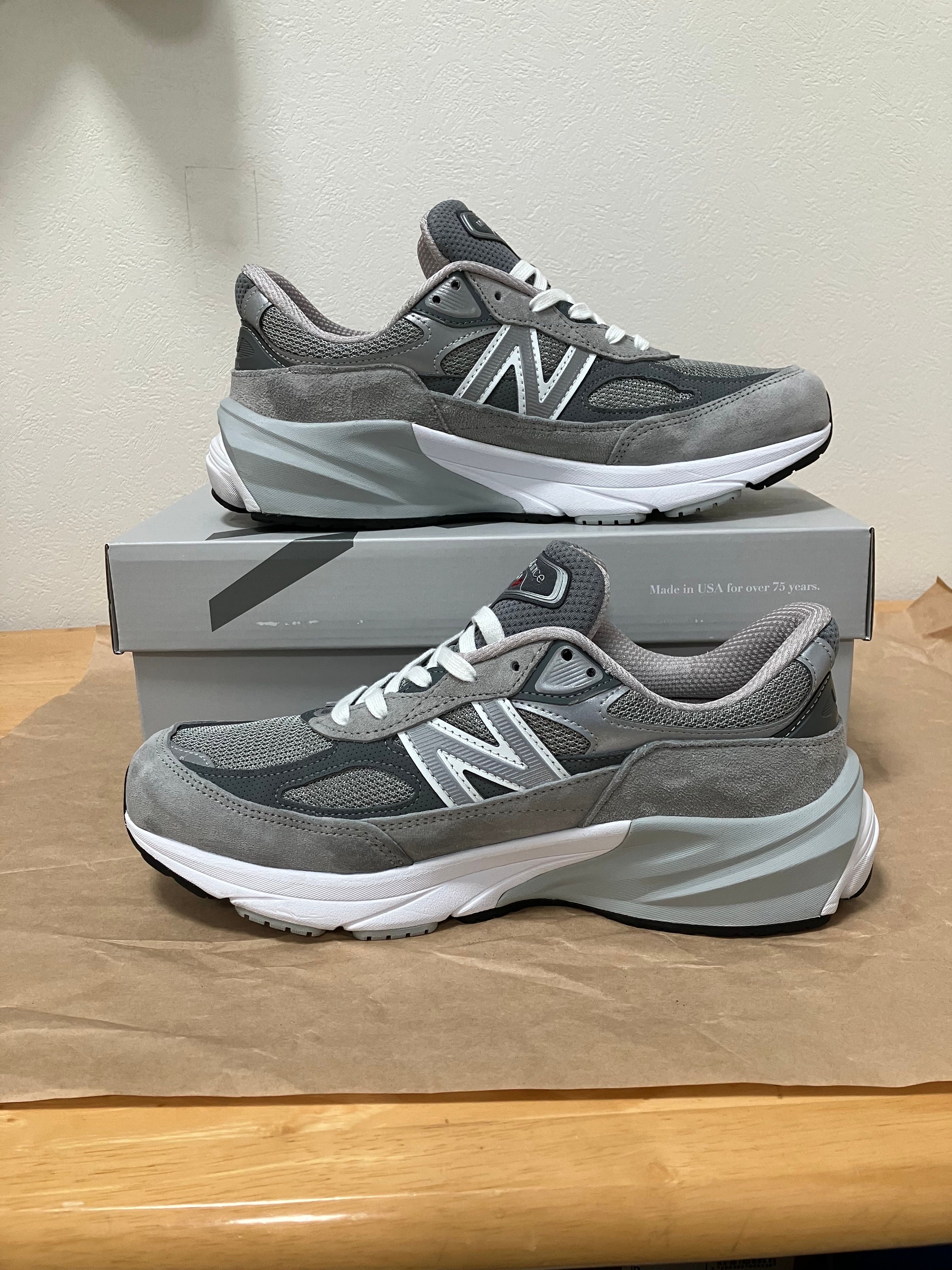 New Balance 990V6 "Gray" (Heel Logo NB)