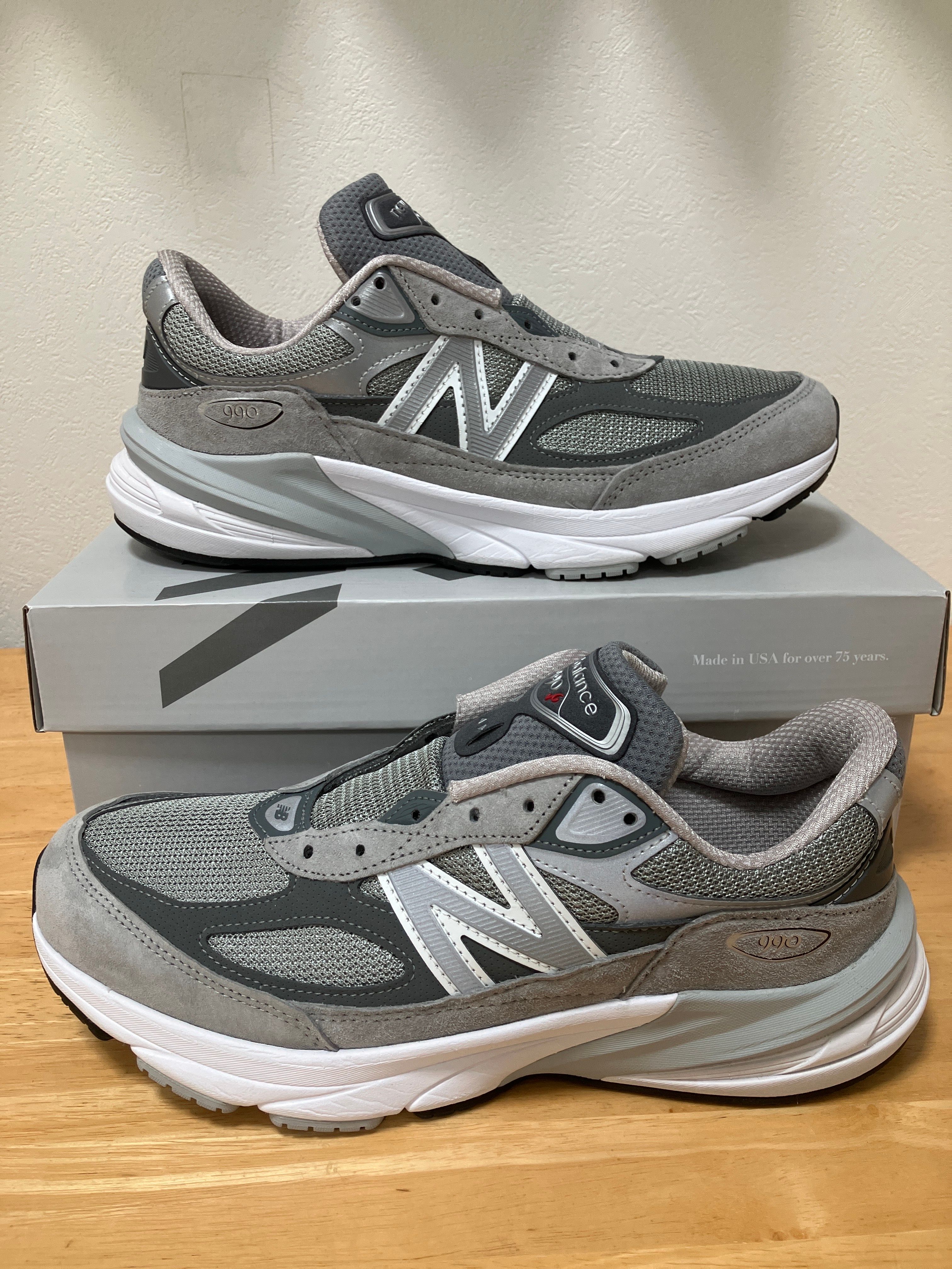 New Balance 990V6 "Gray" (Heel Logo NB)