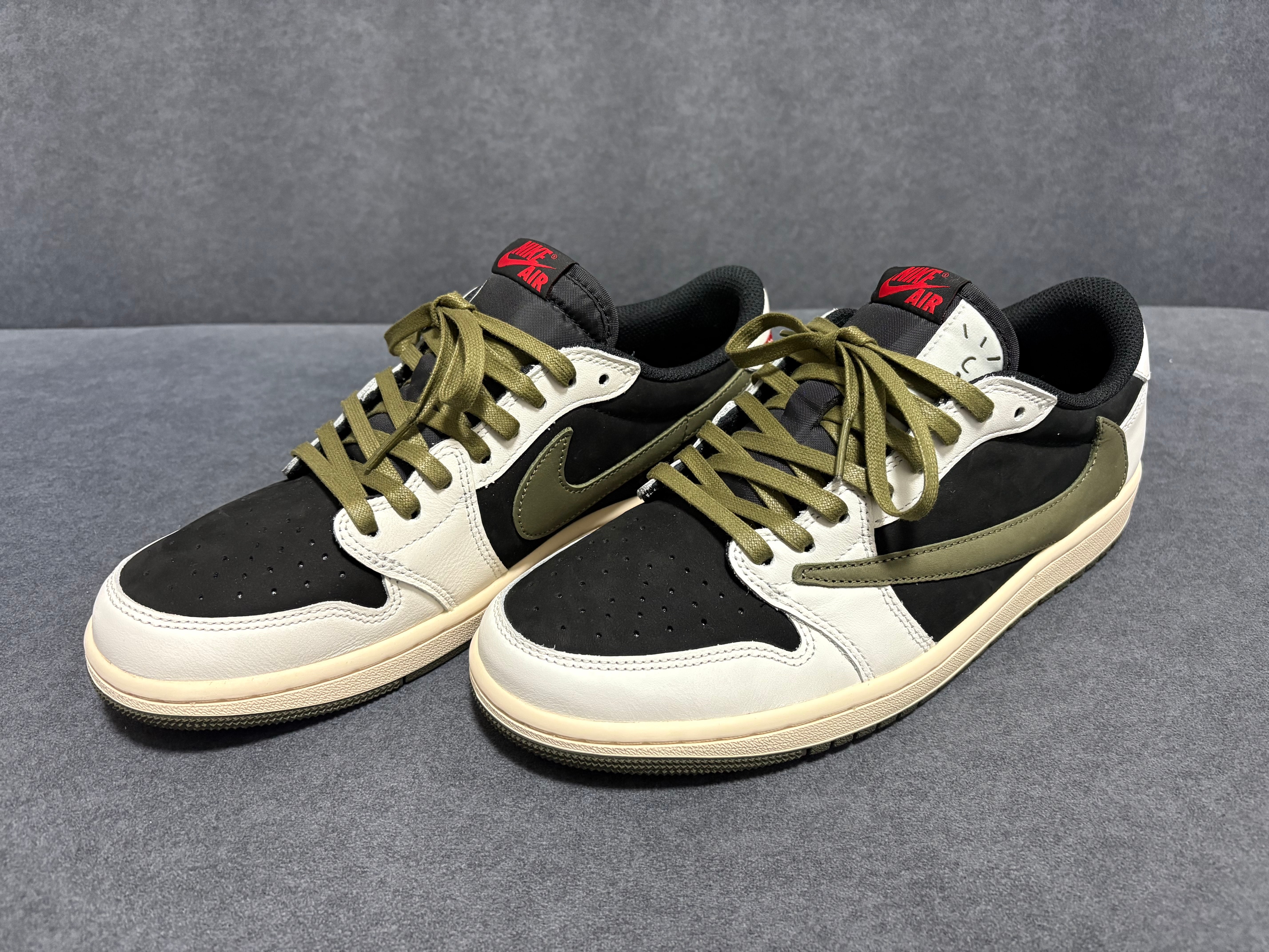 Travis Scott × Nike Women's Air Jordan 1 Low OG "Medium Olive"