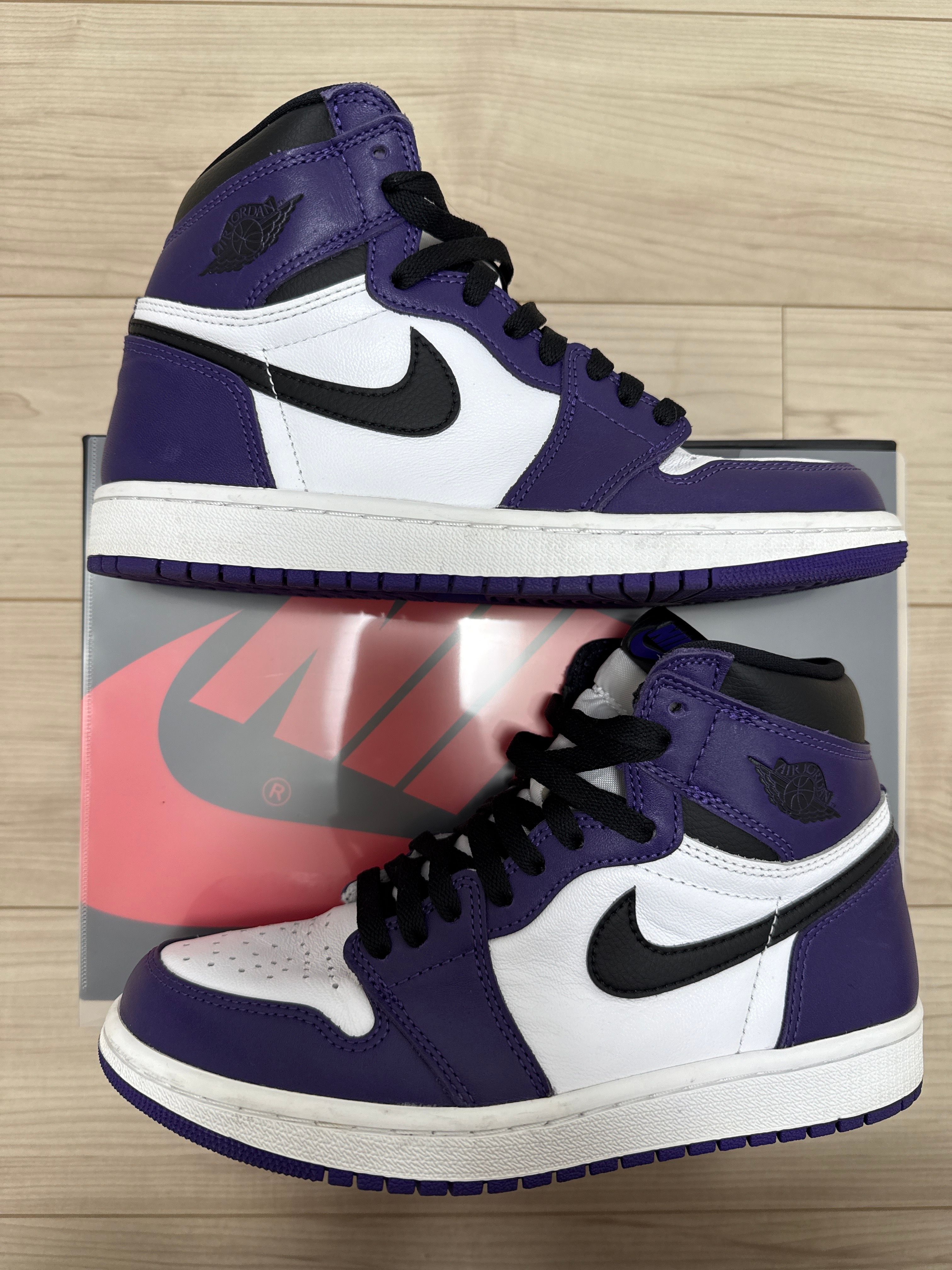 Nike Air Jordan 1 Retro High OG "Court Purple White/Black" (2020)   
