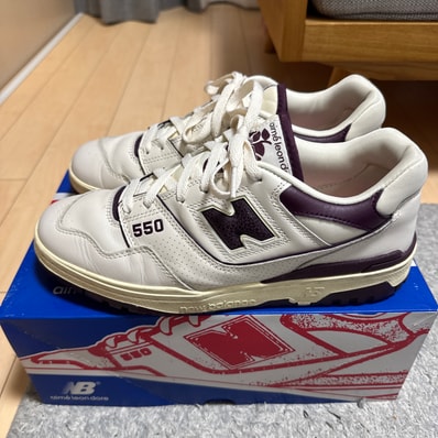 Aime Leon Dore × New Balance 550 "White/Purple"