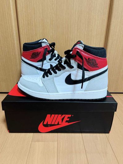 Nike Air Jordan 1 High OG "White/Black/Light Smoke Grey"