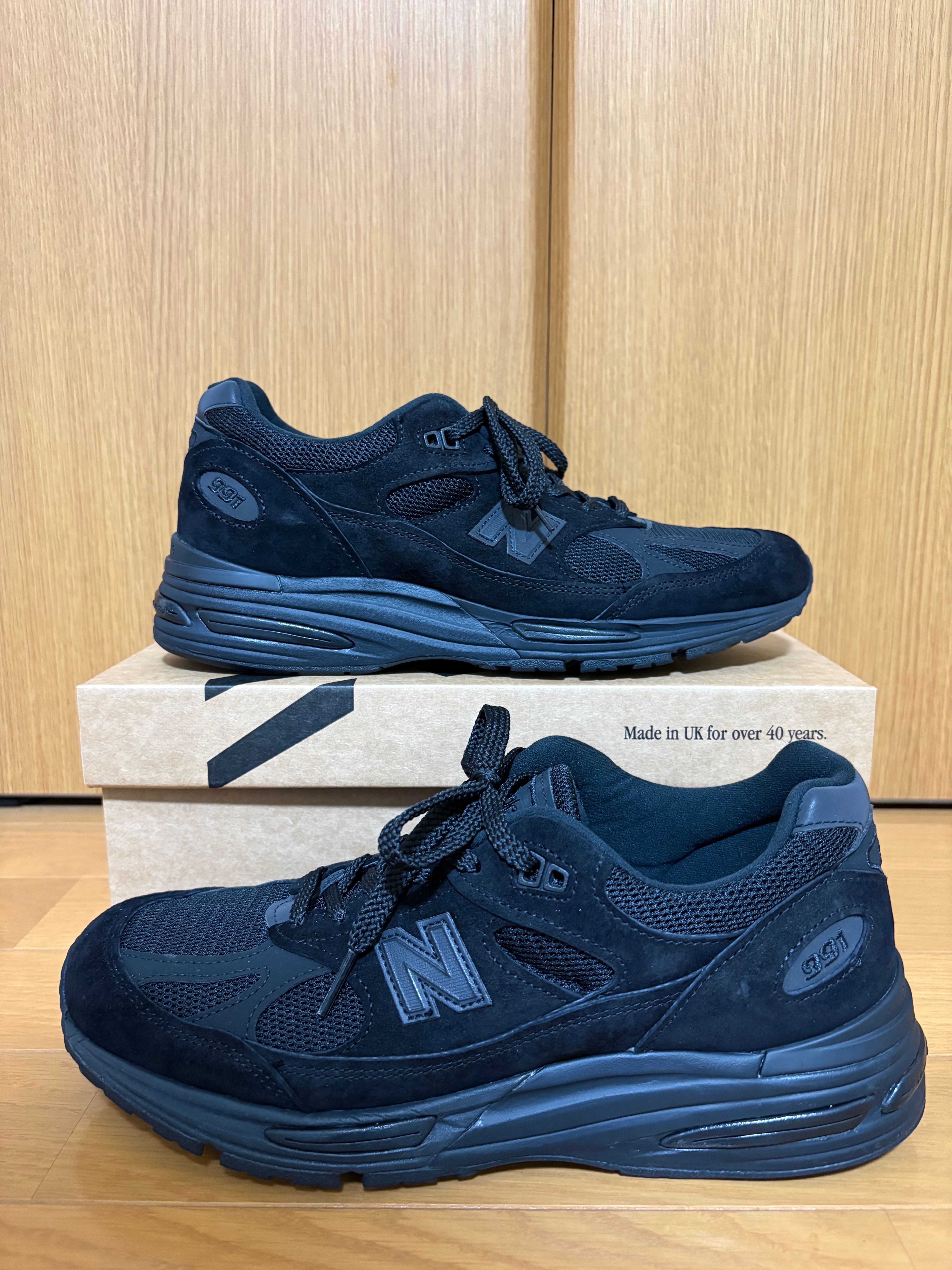 New Balance 991V2 "Triple Black"