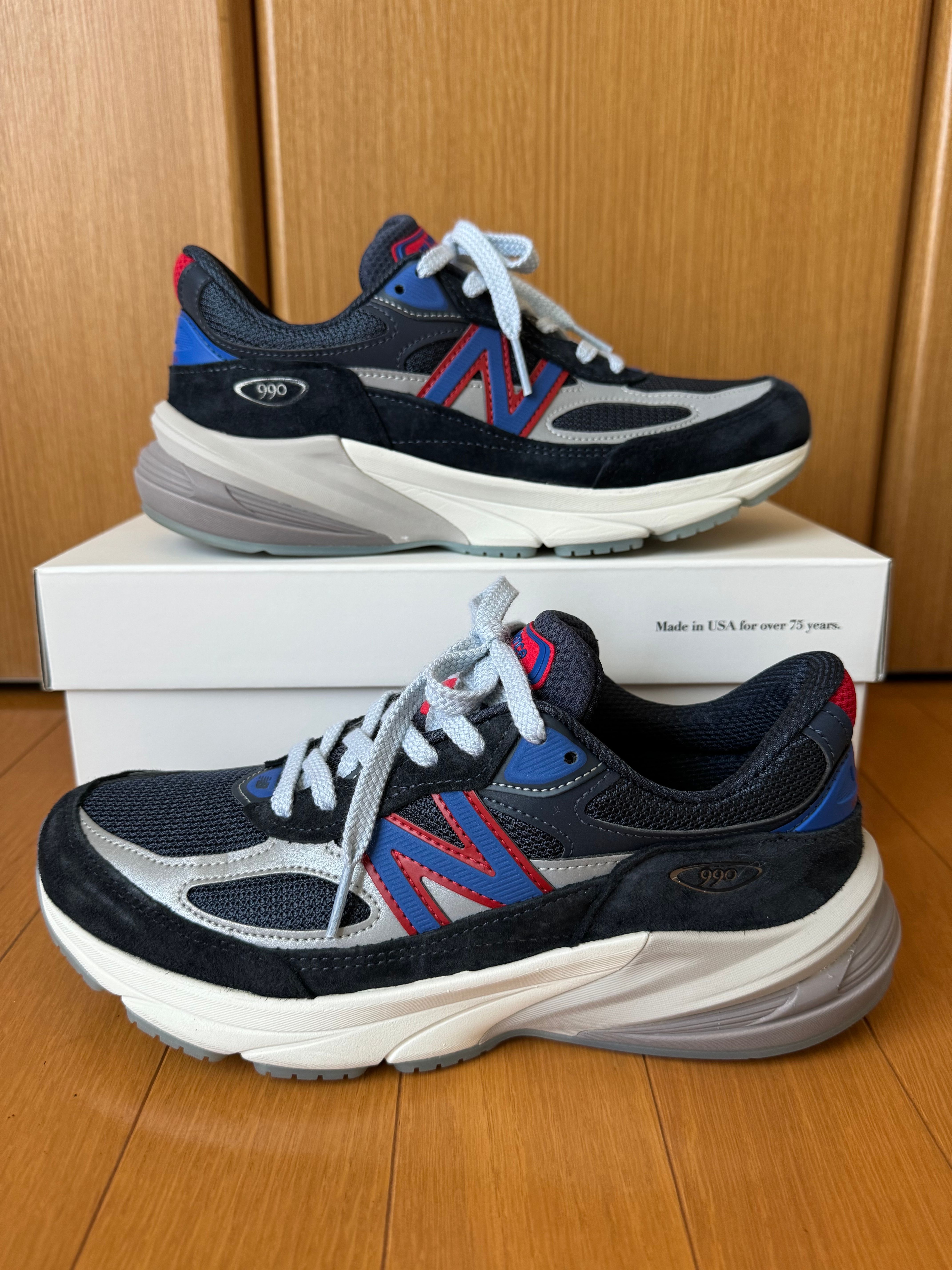 KITH × New Balance 990V6 Madison Square Garden "Navy"