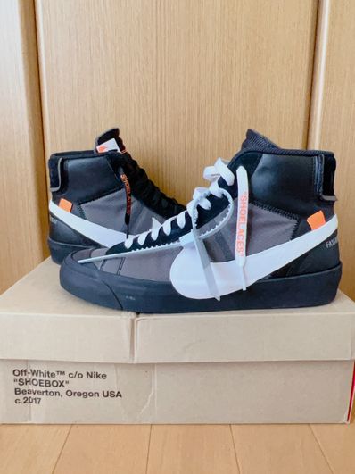 Off-White × Nike Blazer Studio Mid "Grim Reaper"