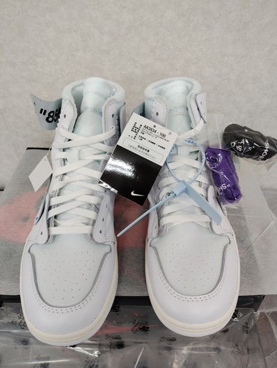 Virgil Abloh Archive (V.A.A.) × Nike Air Jordan 1 Retro High OG "Alaska"