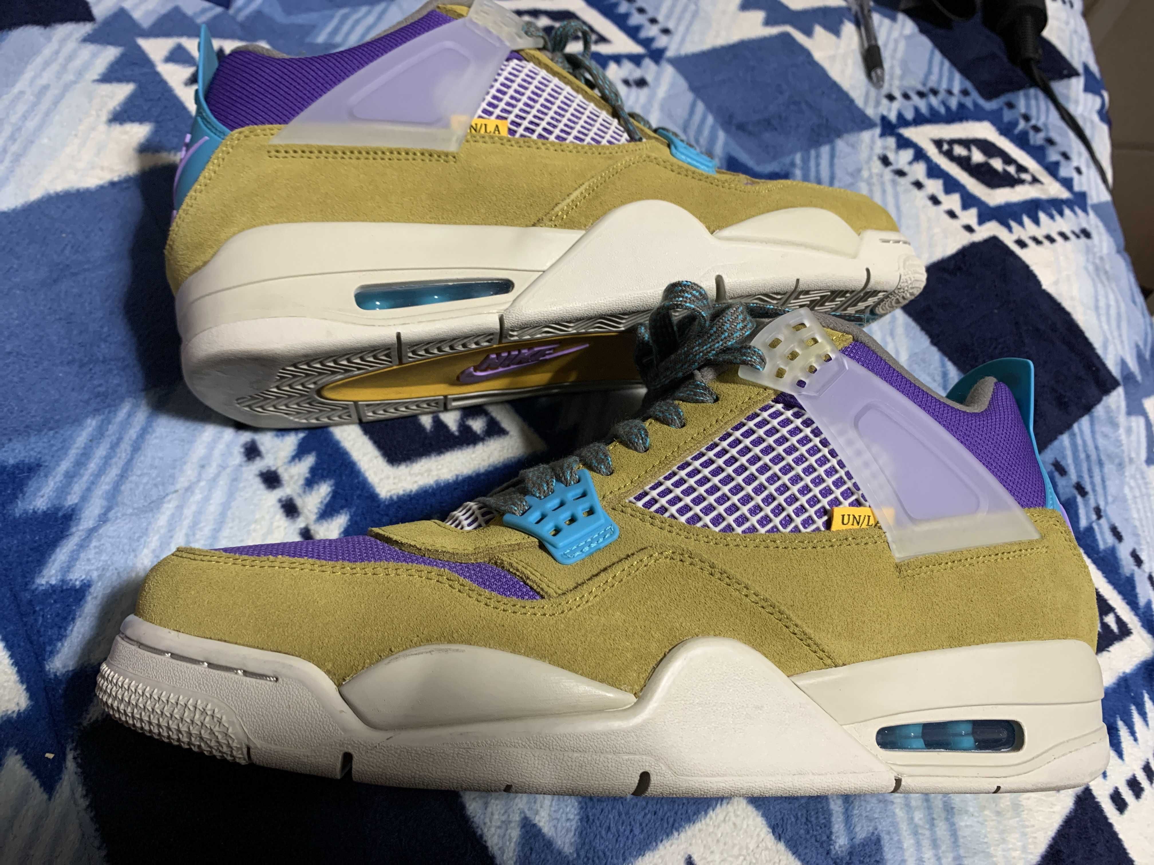 Union × Nike Air Jordan 4 SP "Desert Moss"