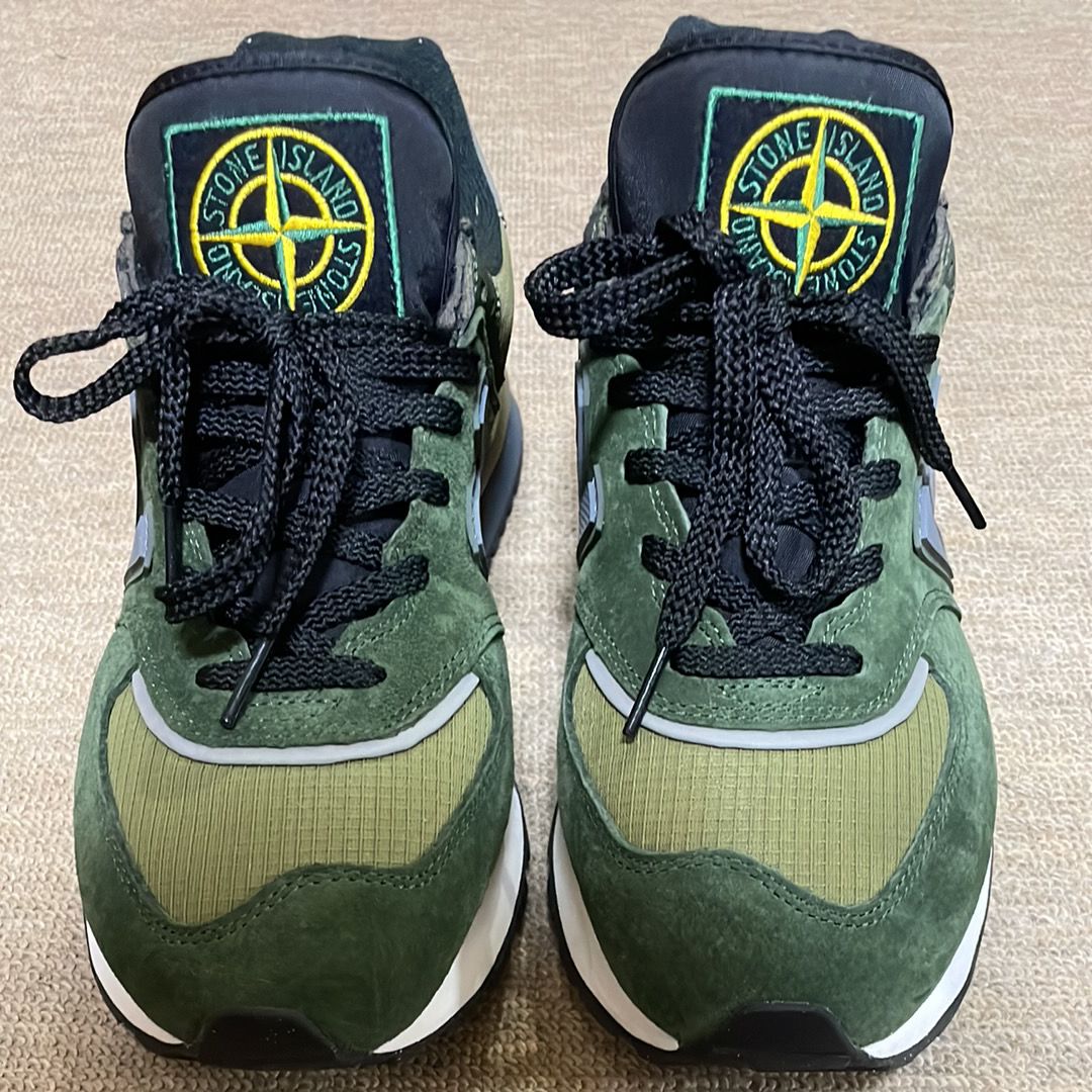 Stone Island × New Balance 574 Legacy "Dark Green"