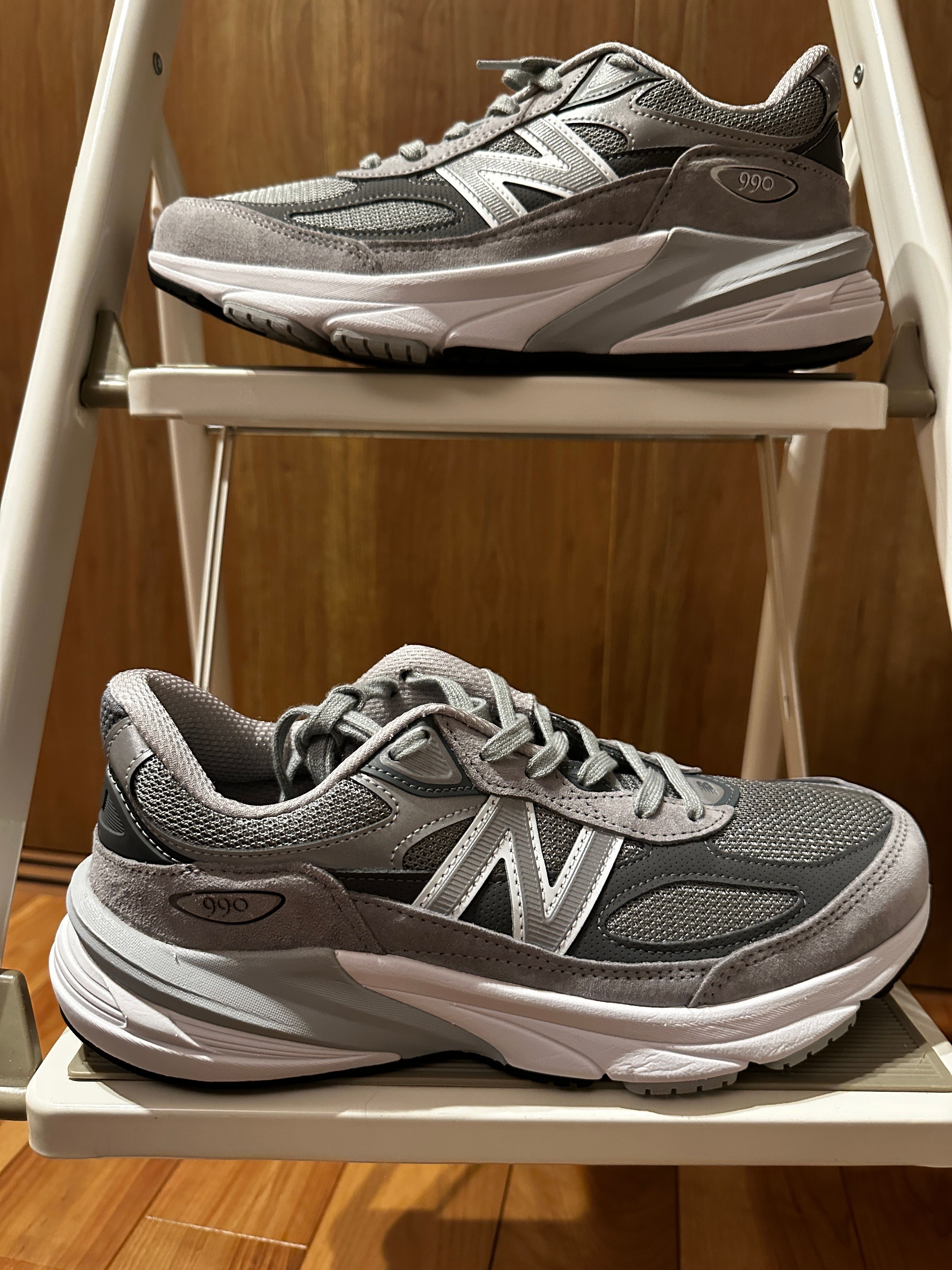 New Balance 990V6 "Gray" (Heel Logo NB)