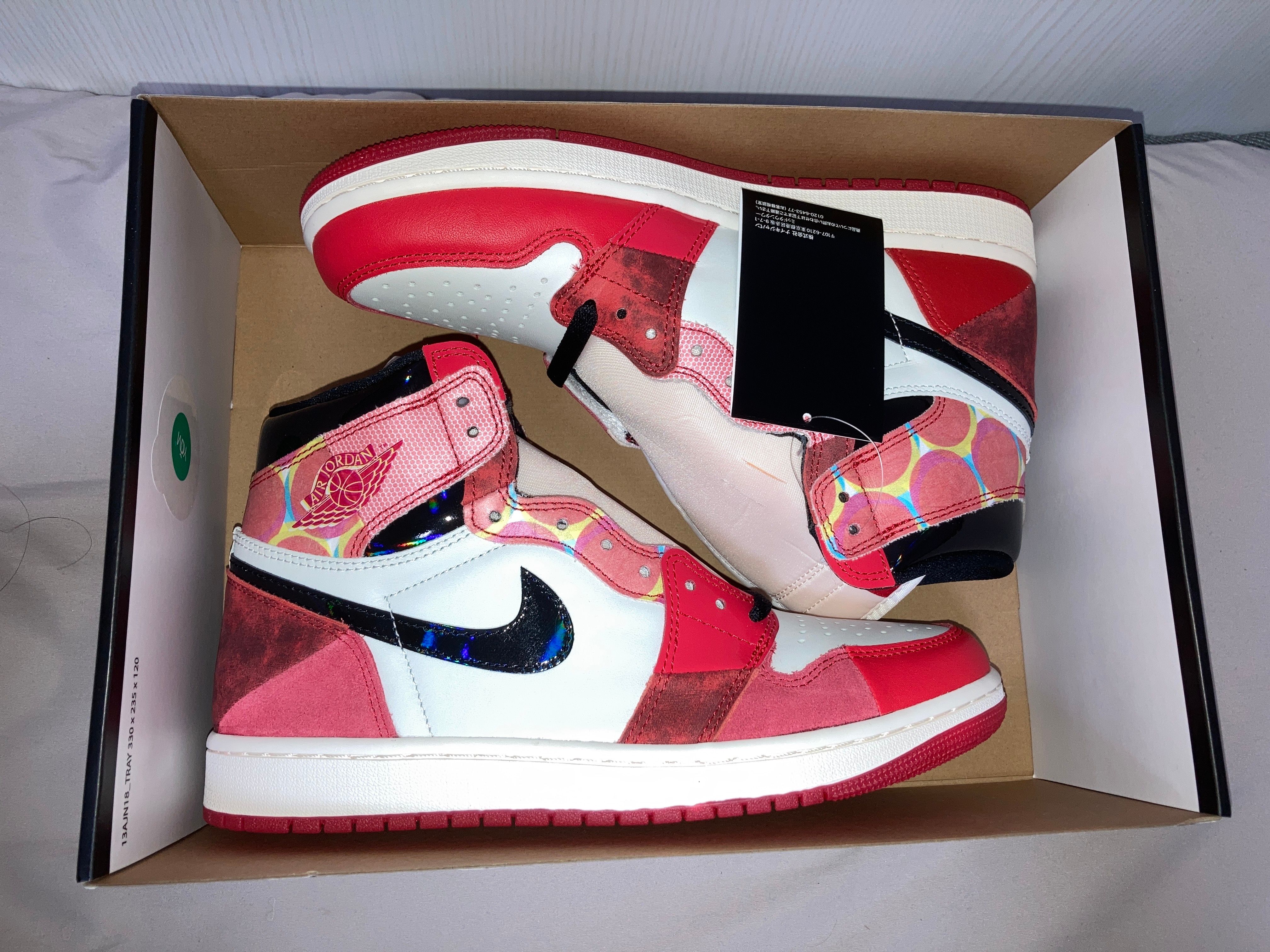 Spider-Man × Nike Air Jordan 1 High OG SP "Next Chapter/Spider-Man:Across the Spider-Verse"