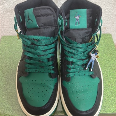 Eastside Golf × Nike Air Jordan 1 High Golf "Black/Malachite/1961"