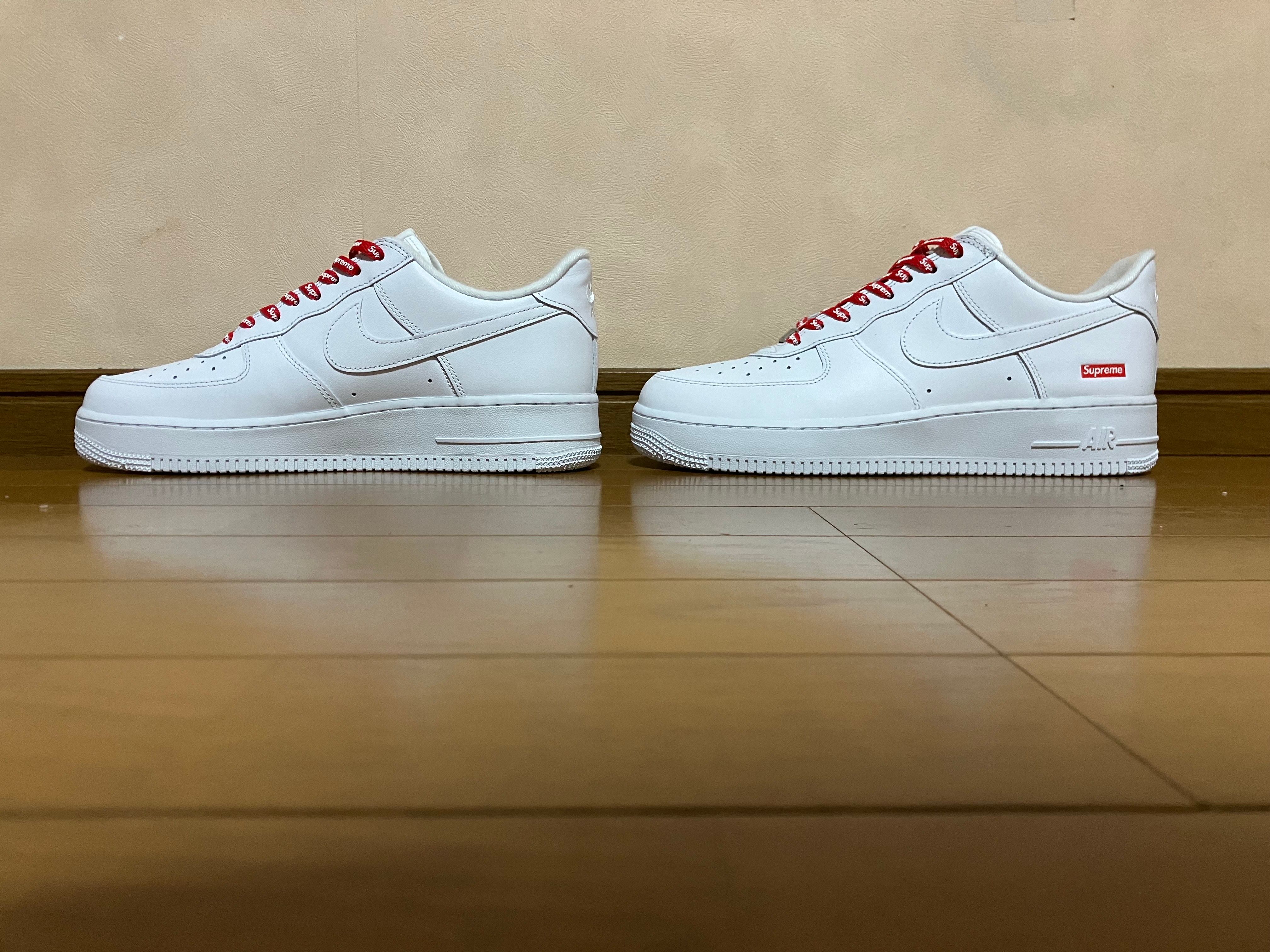 Supreme × Nike Air Force 1 Low "White"