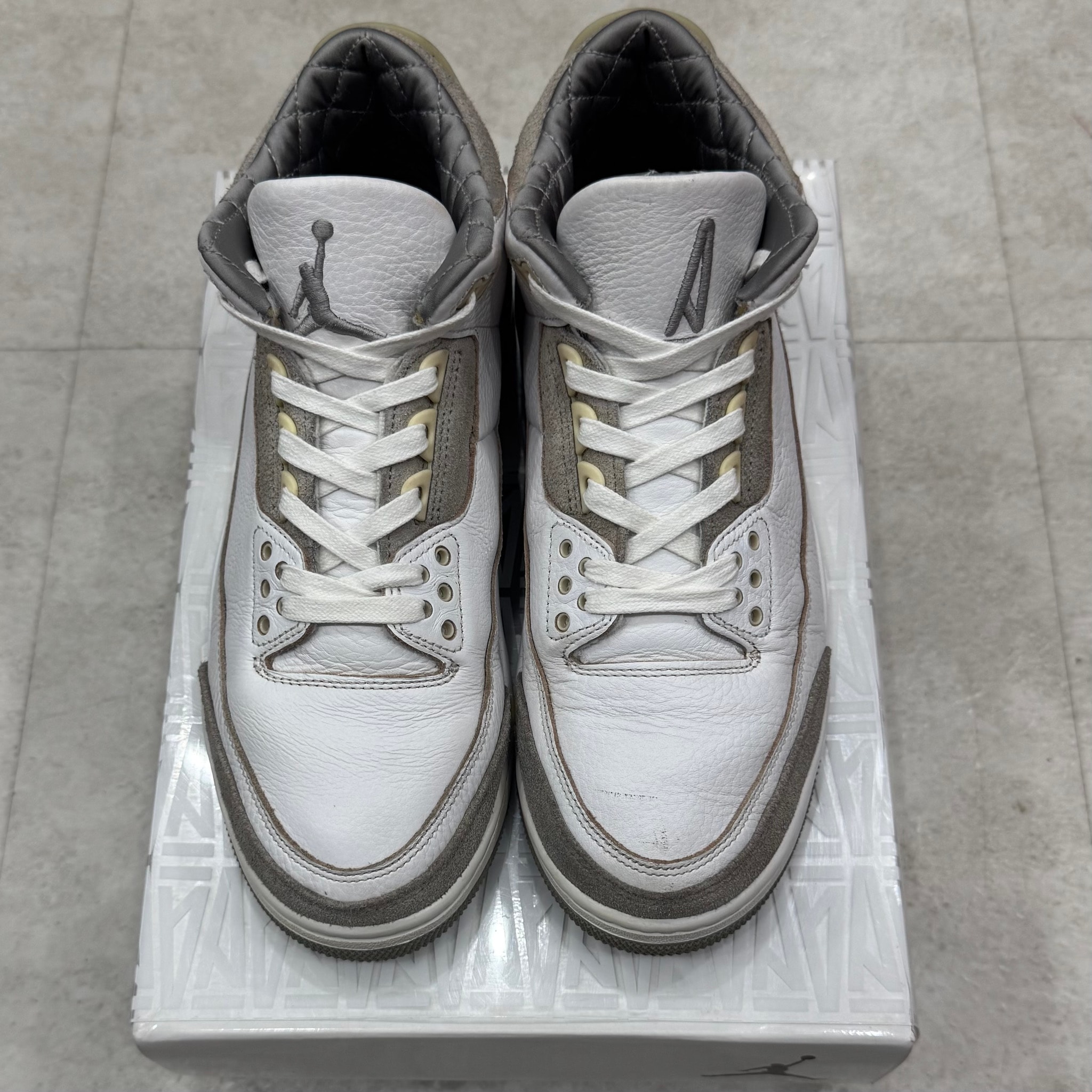 A Ma Maniere × Nike Women's Air Jordan 3 Retro SP "White/Medium Grey Violet Ore"