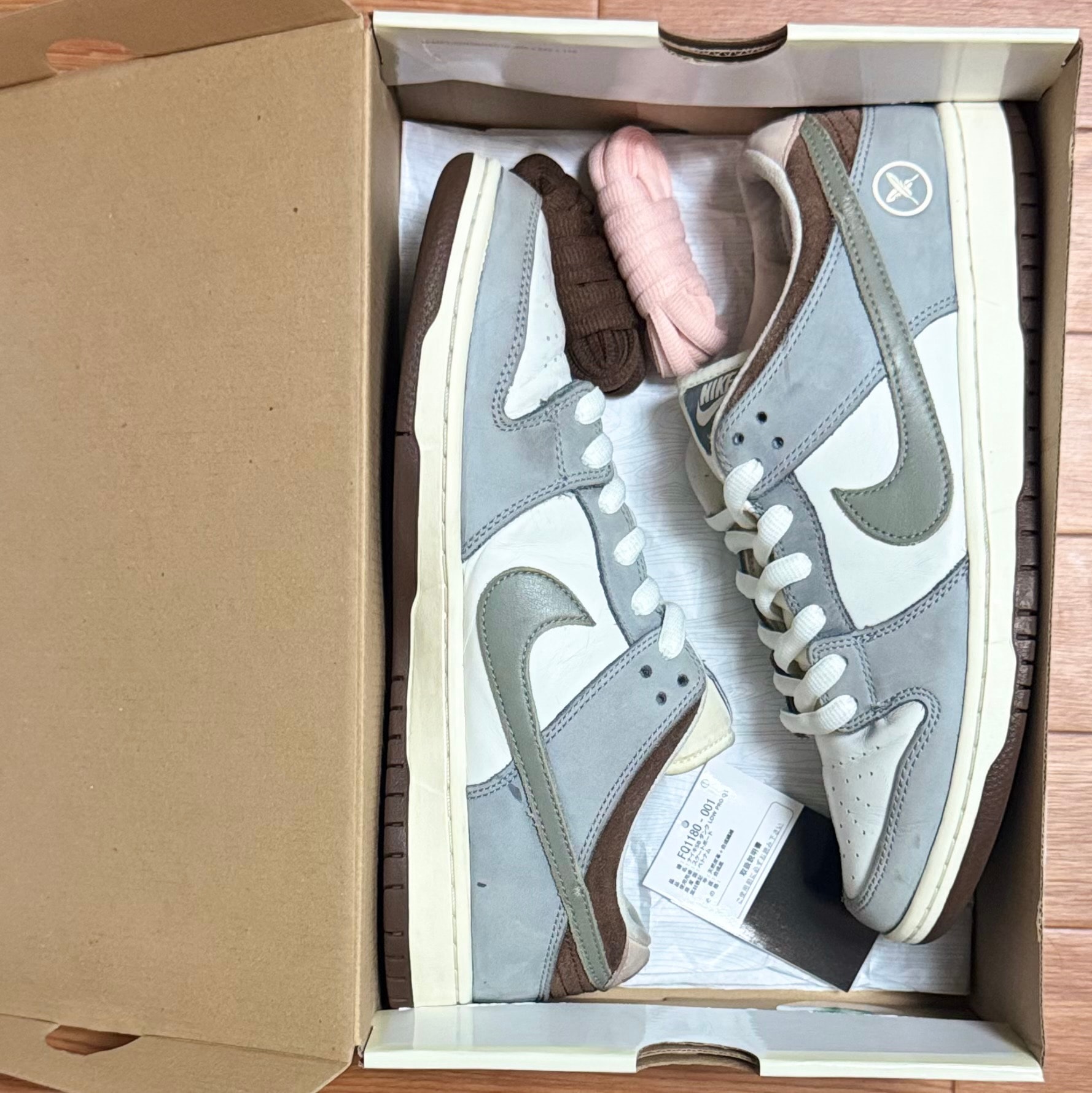 堀米 雄斗(Yuto Horigome) × Nike SB Dunk Low Pro QS "Wolf Grey"