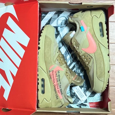 Off-White × Nike Air Max 90 "Desert Ore"