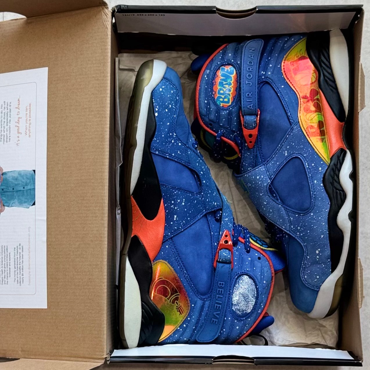 Nike Air Jordan 8 Retro "Doernbecher"