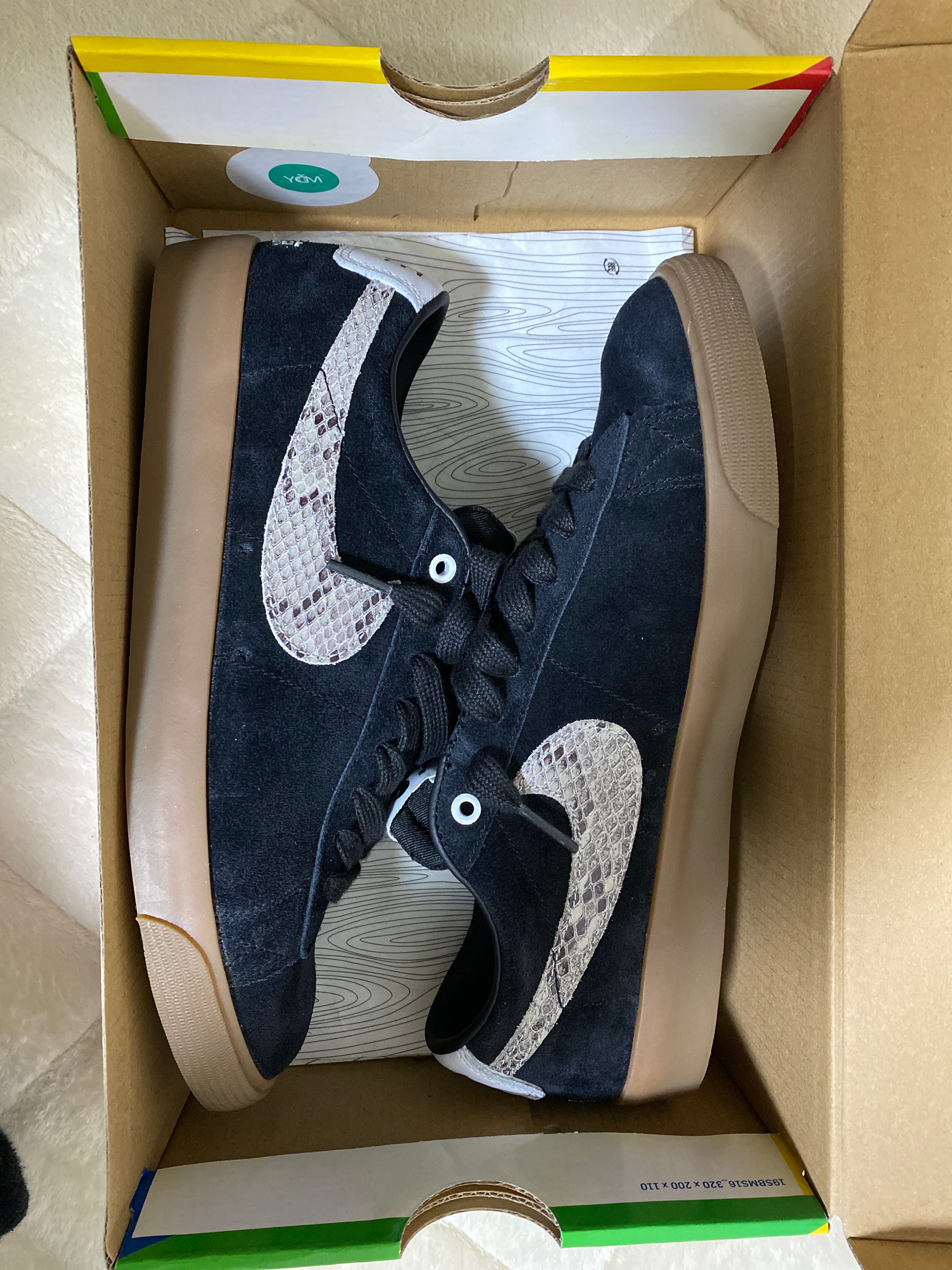Wacko Maria × Nike SB Blazer Low "Black"