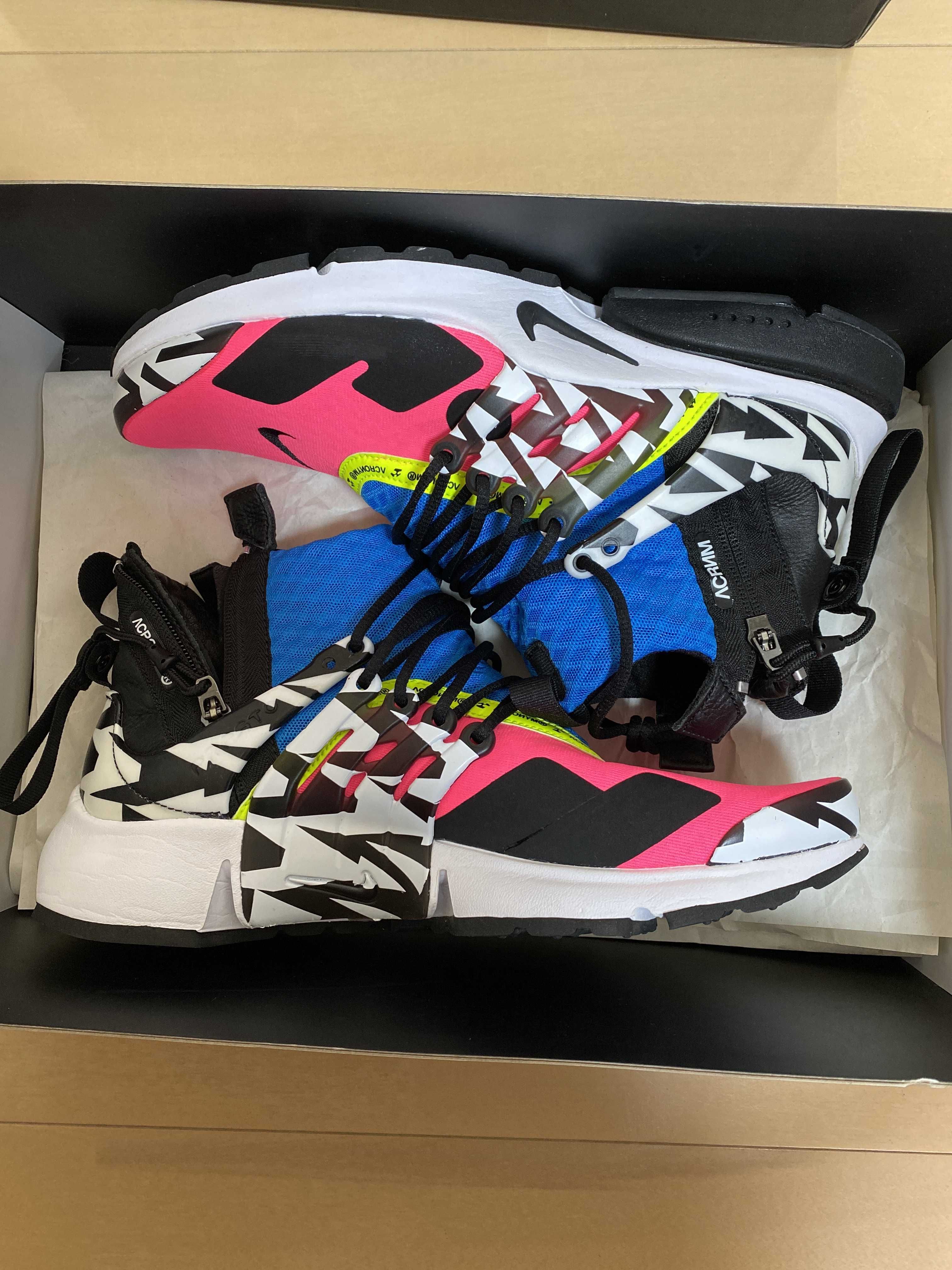 ACRONYM × Nike Air Presto Mid "Hyper Pink"