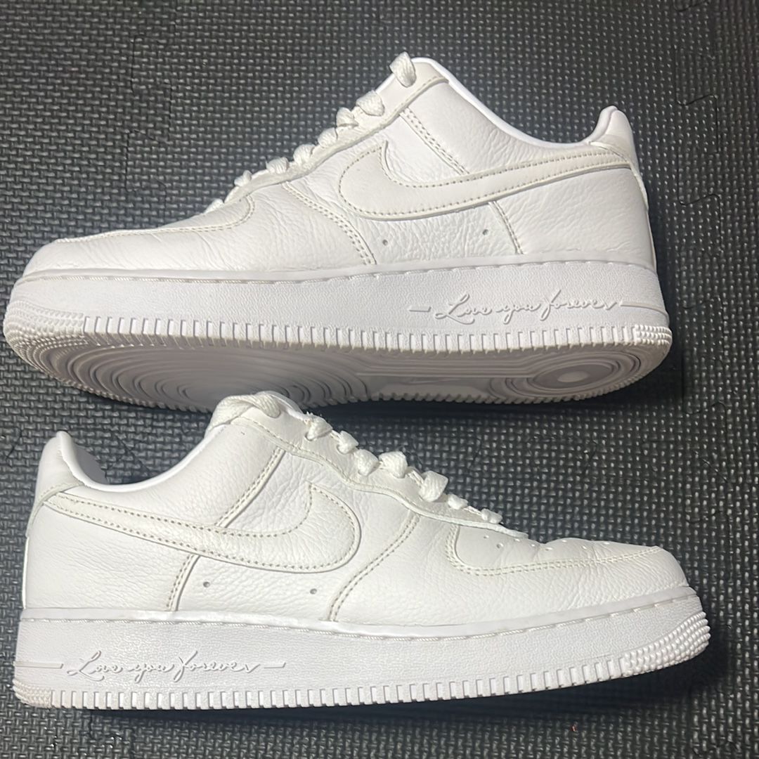 Drake NOCTA × Nike Air Force 1 Low "Love You Forver/White"