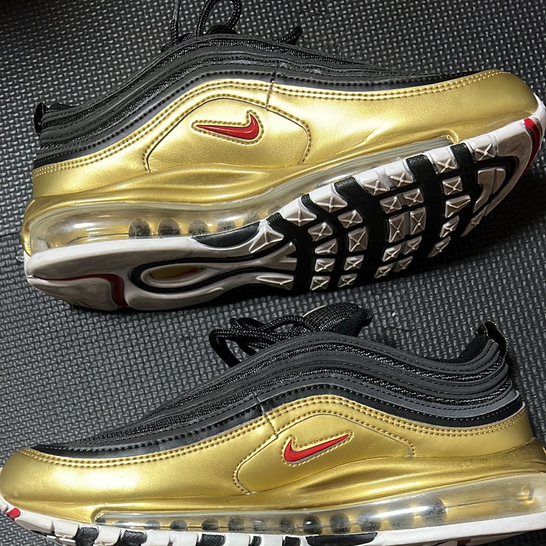 Nike Air Max 97 QS "black and metallic gold"