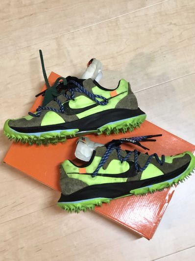 Off-White × Nike Women's Air Zoom Terra Kiger 5 "Green"