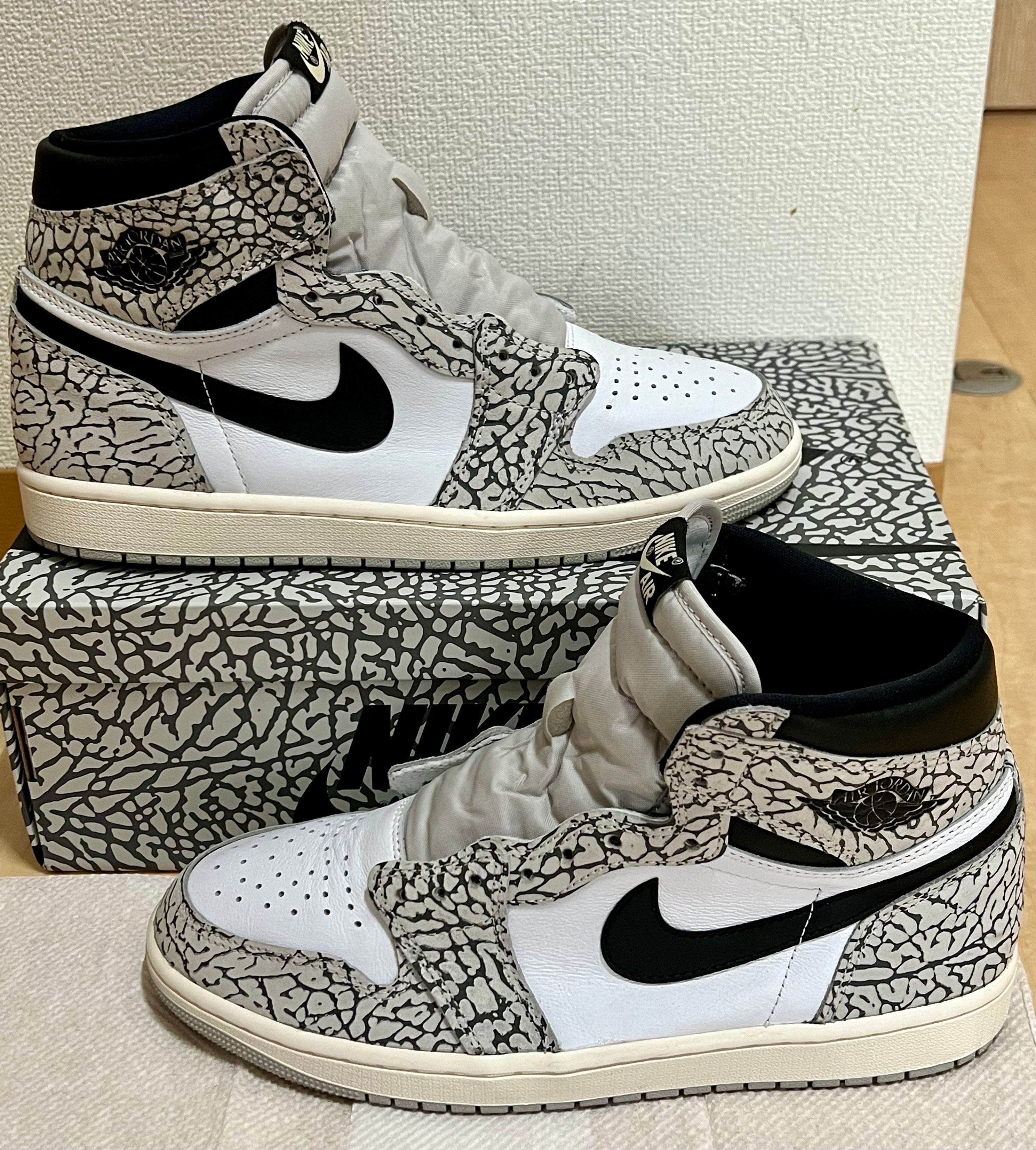 Nike Air Jordan 1 High OG "White Cement/Safari"