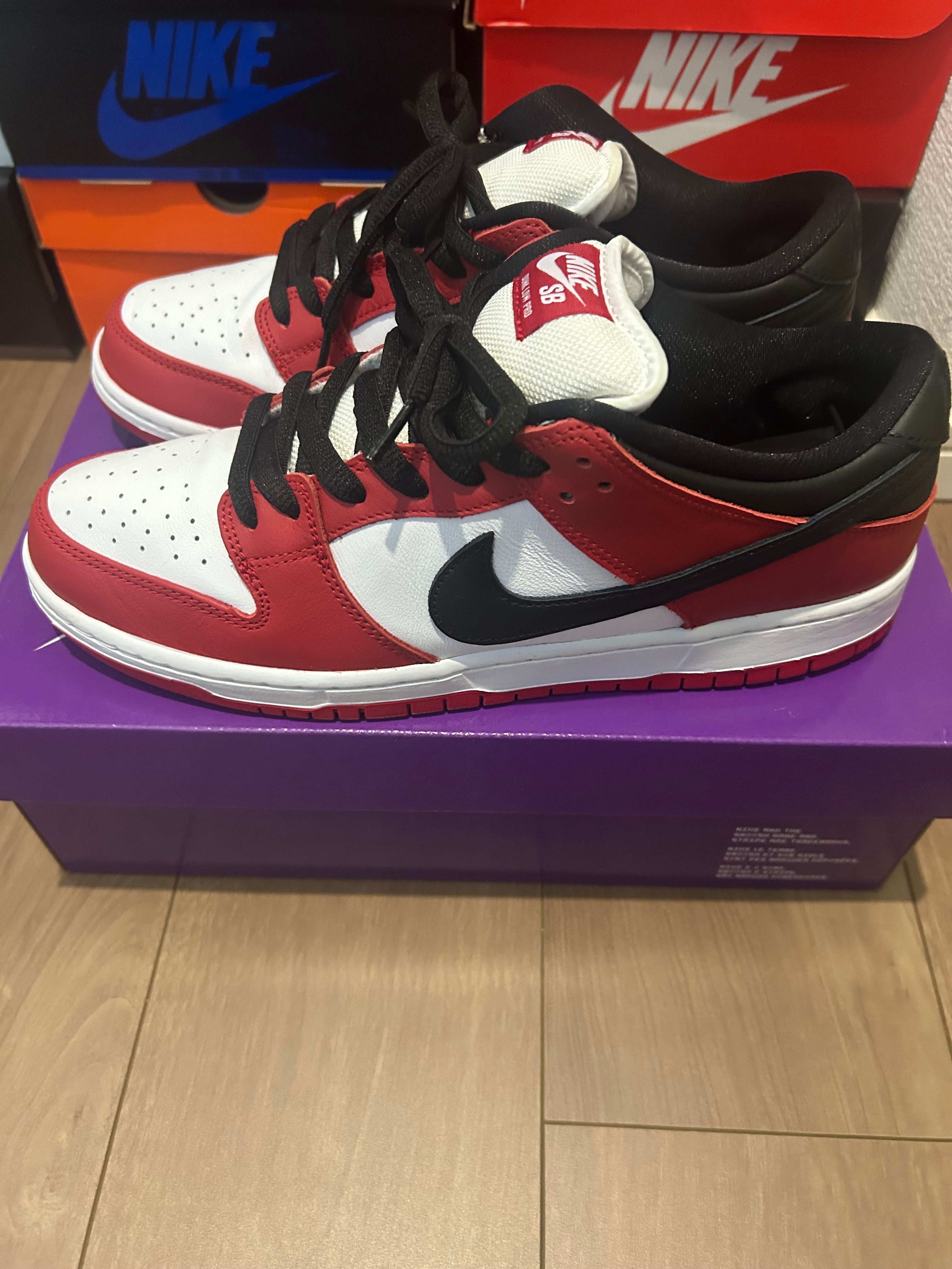 Nike SB Dunk Low Pro "J-Pack Chicago/Varsity Red and White"