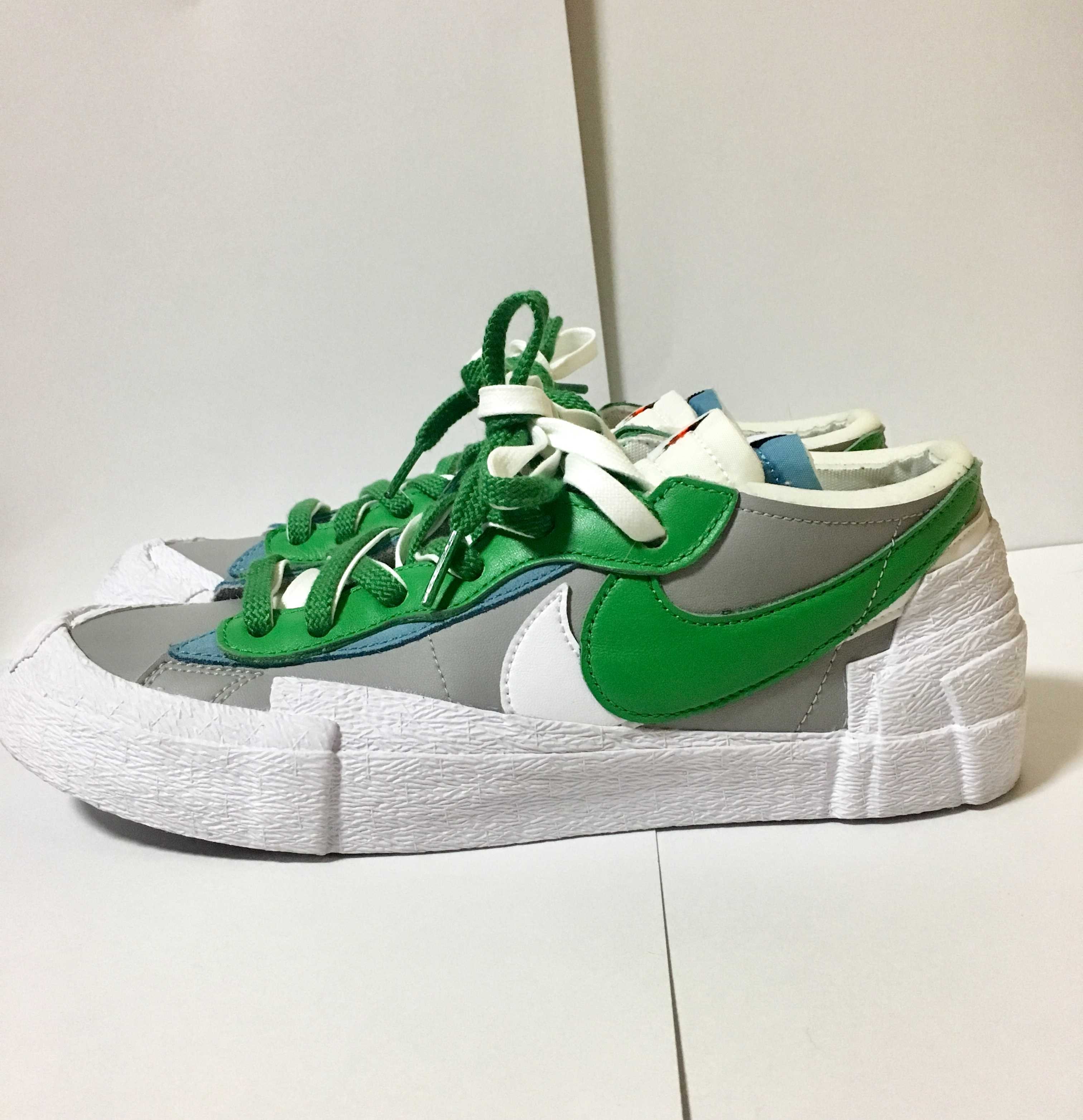 sacai × Nike Blazer Low "Classic Green"