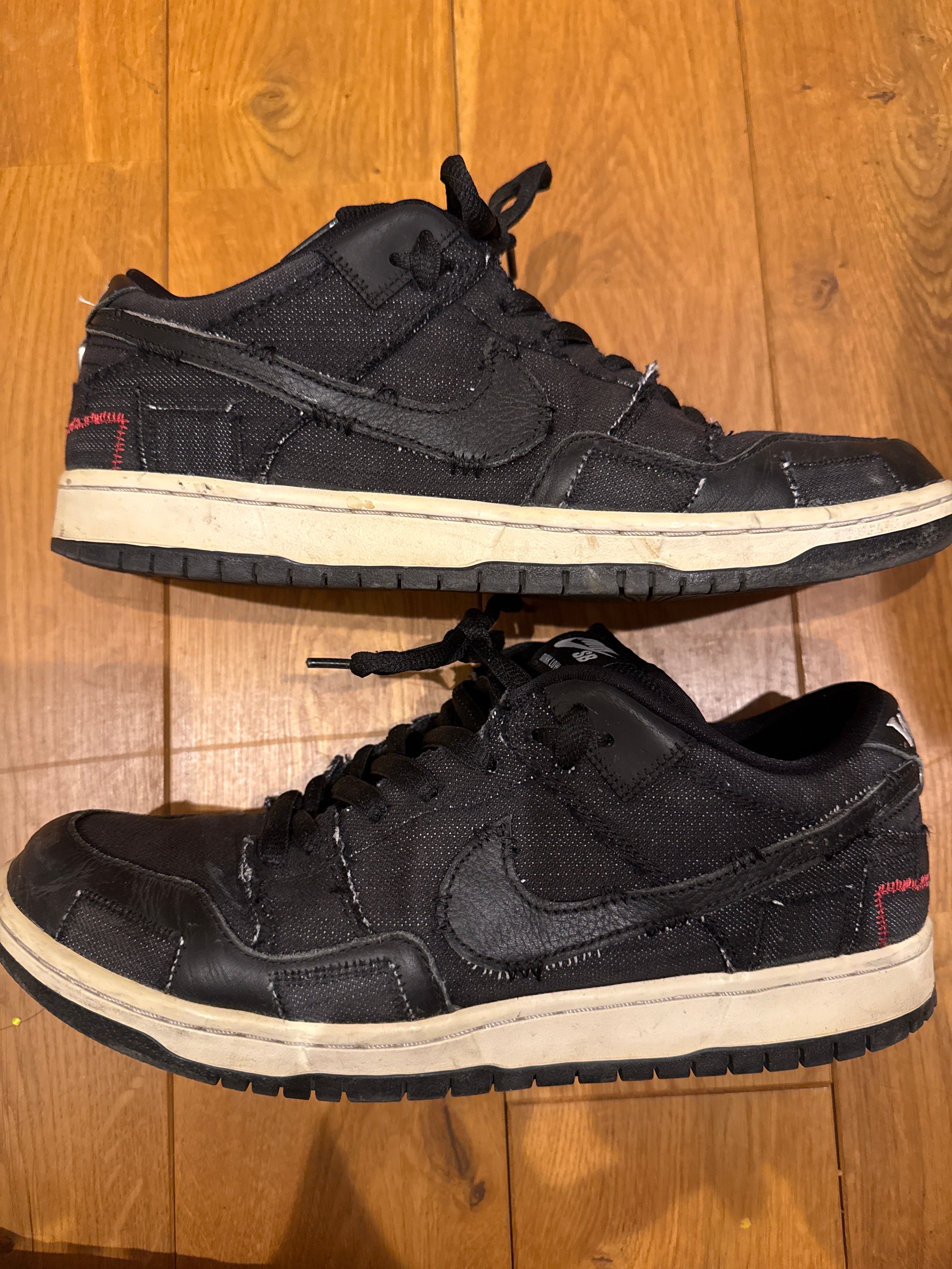 Wasted Youth × Nike SB Dunk Low "Black Denim" / VERDY