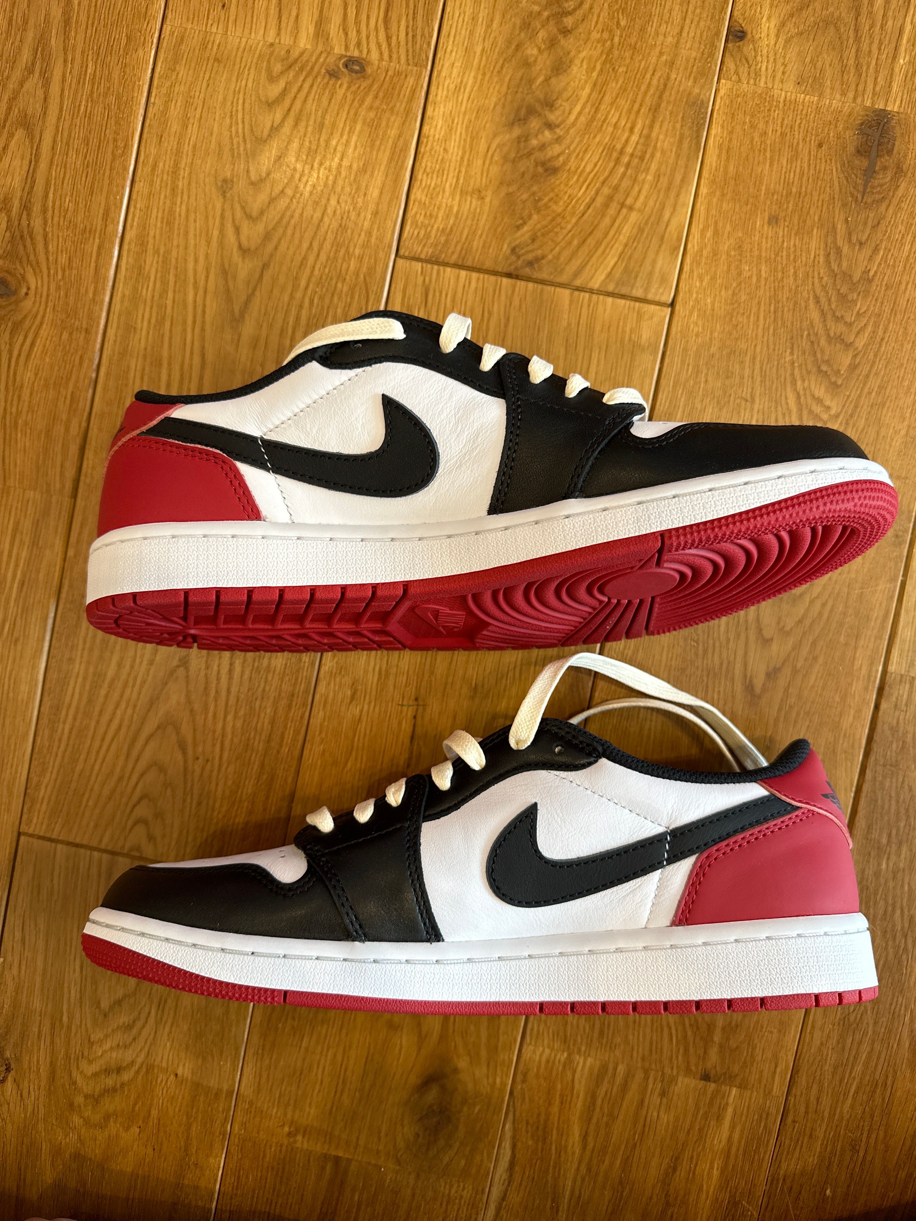 Nike Air Jordan 1 Retro Low OG "Black Toe"