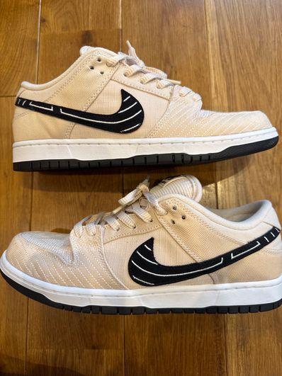 Albino & Preto × Nike SB Dunk Low Pro QS "Pearl White"