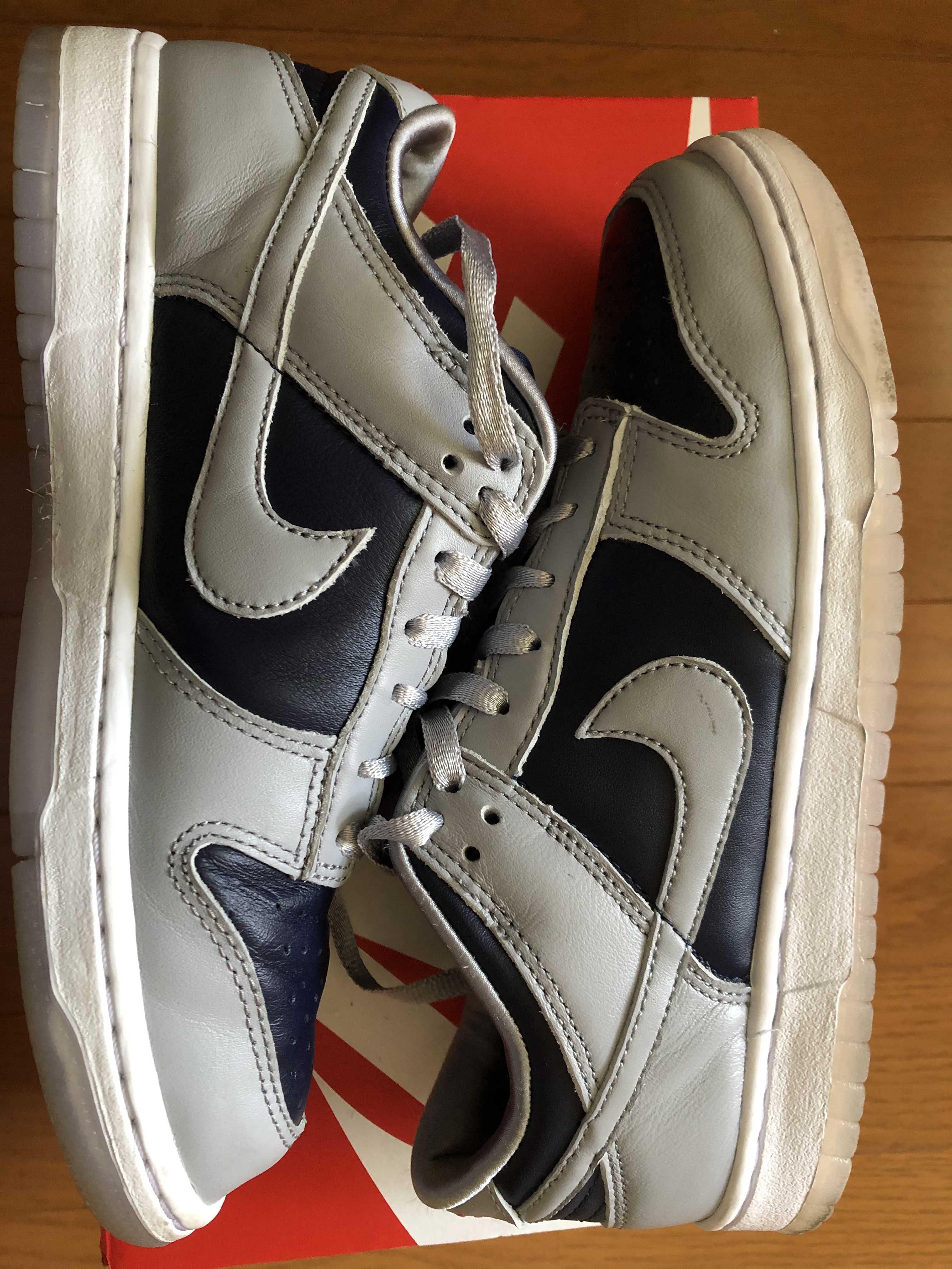 NIKE Women's DUNK LOW "COLLEGE NAVY"