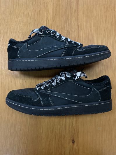 Travis Scott × Nike Air Jordan 1 Low OG SP "Black Phantom"